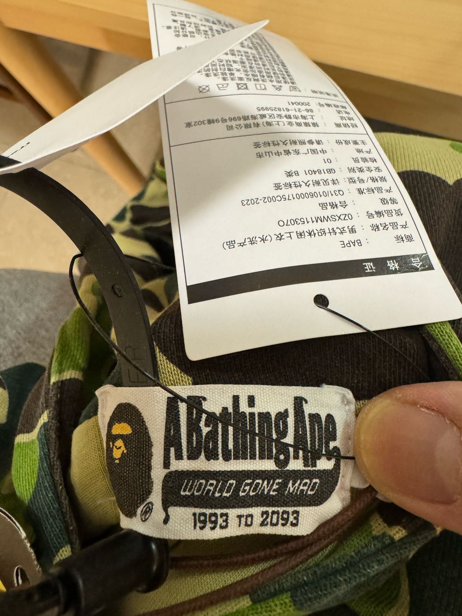 Bape BAPE ABC Camo Patchwork Relaxed Fit Zip Hoodie Size US XXL / EU 58 / 5 - 3 Thumbnail