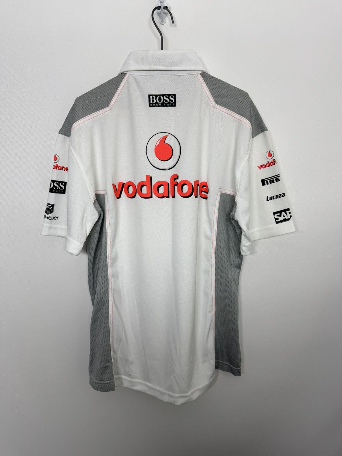 Mercedes-Benz Vintage Y2k Mercedes Benz Vodafon Racing Jersey T-Shirt 90’s Size US L / EU 52-54 / 3 - 2 Thumbnail