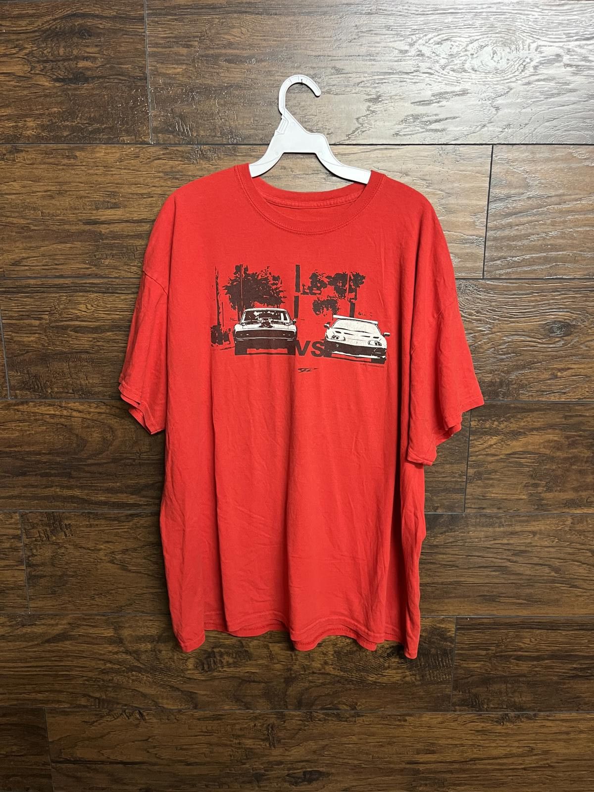 Designer Faded Fast and Furious Street Race T-shirt Cracked - L Size US L / EU 52-54 / 3 - 1 Thumbnail