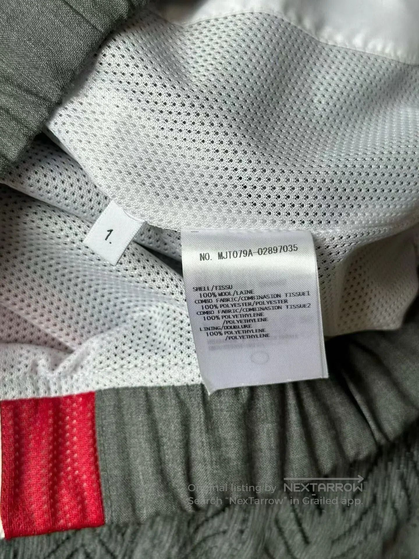 Thom Browne Thom Browne Back Striped Jacket. Size US S / EU 44-46 / 1 - 4 Thumbnail