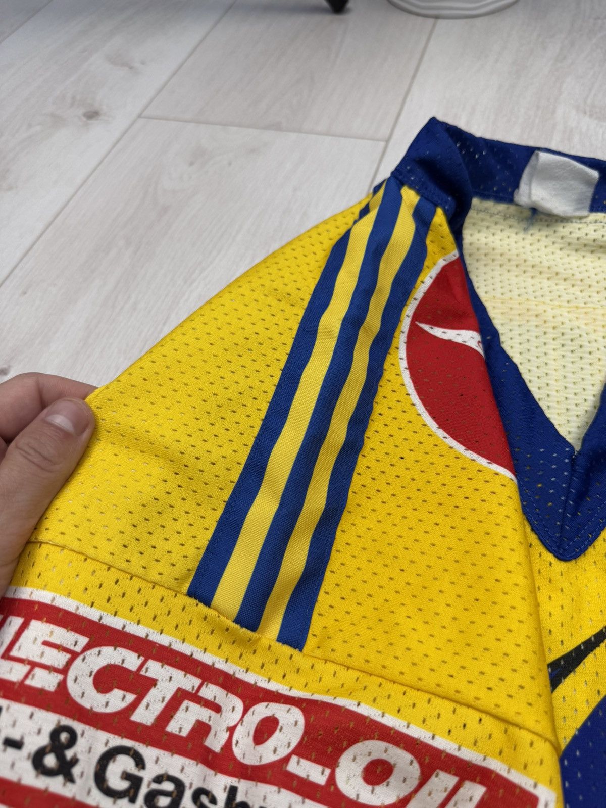 Adidas Vintage Rare Adidas HC DAVOS #19 SIGG 90s Hockey Jersey Size US XL / EU 56 / 4 - 9 Thumbnail