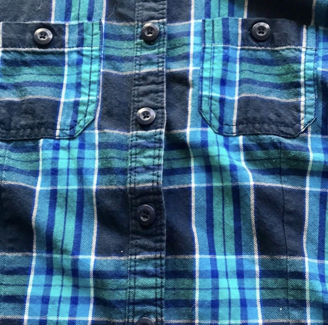 Aeropostale VINTAGE AEROPOSTALE PLAID FITTED BUTTON UP BLOUSE TOP SHIRT Size M / US 6-8 / IT 42-44 - 2 Thumbnail