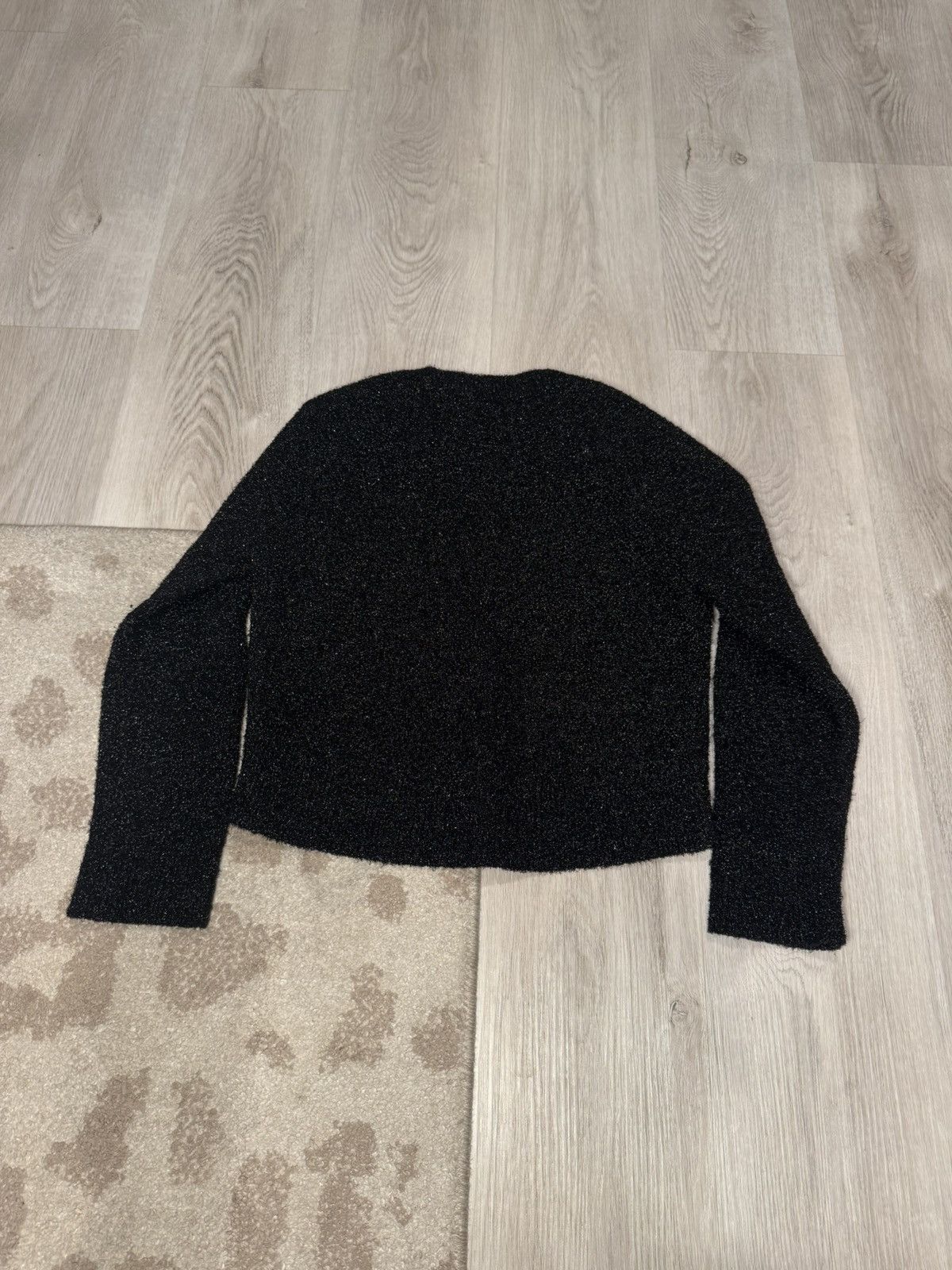 Balenciaga s/s 2018 sparkle cropped sweater!! Size US S / EU 44-46 / 1 - 4 Thumbnail