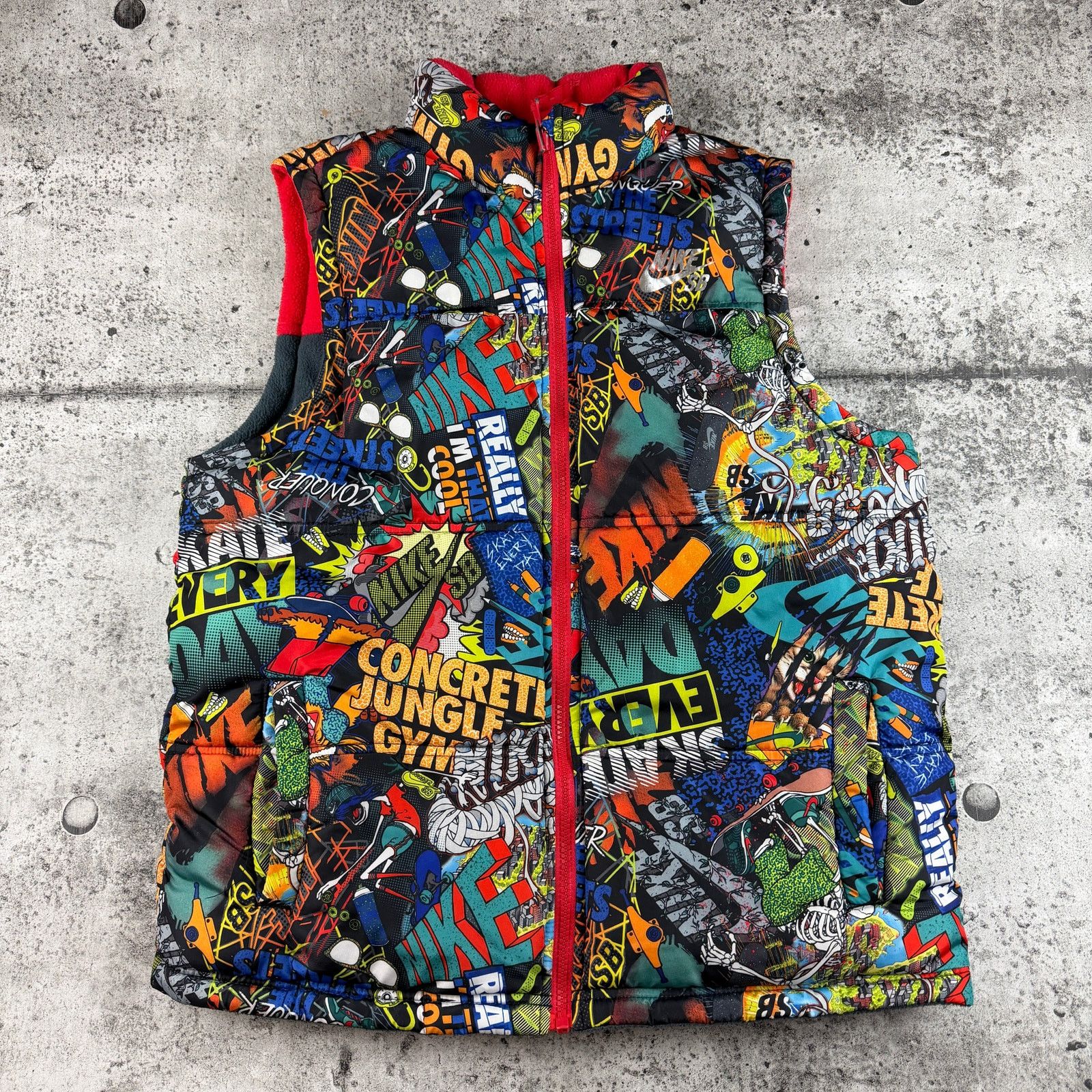 Nike Nike SB Puffer Vest Reversible Size Medium Y2K Skate Gear Size US M / EU 48-50 / 2 - 1 Thumbnail