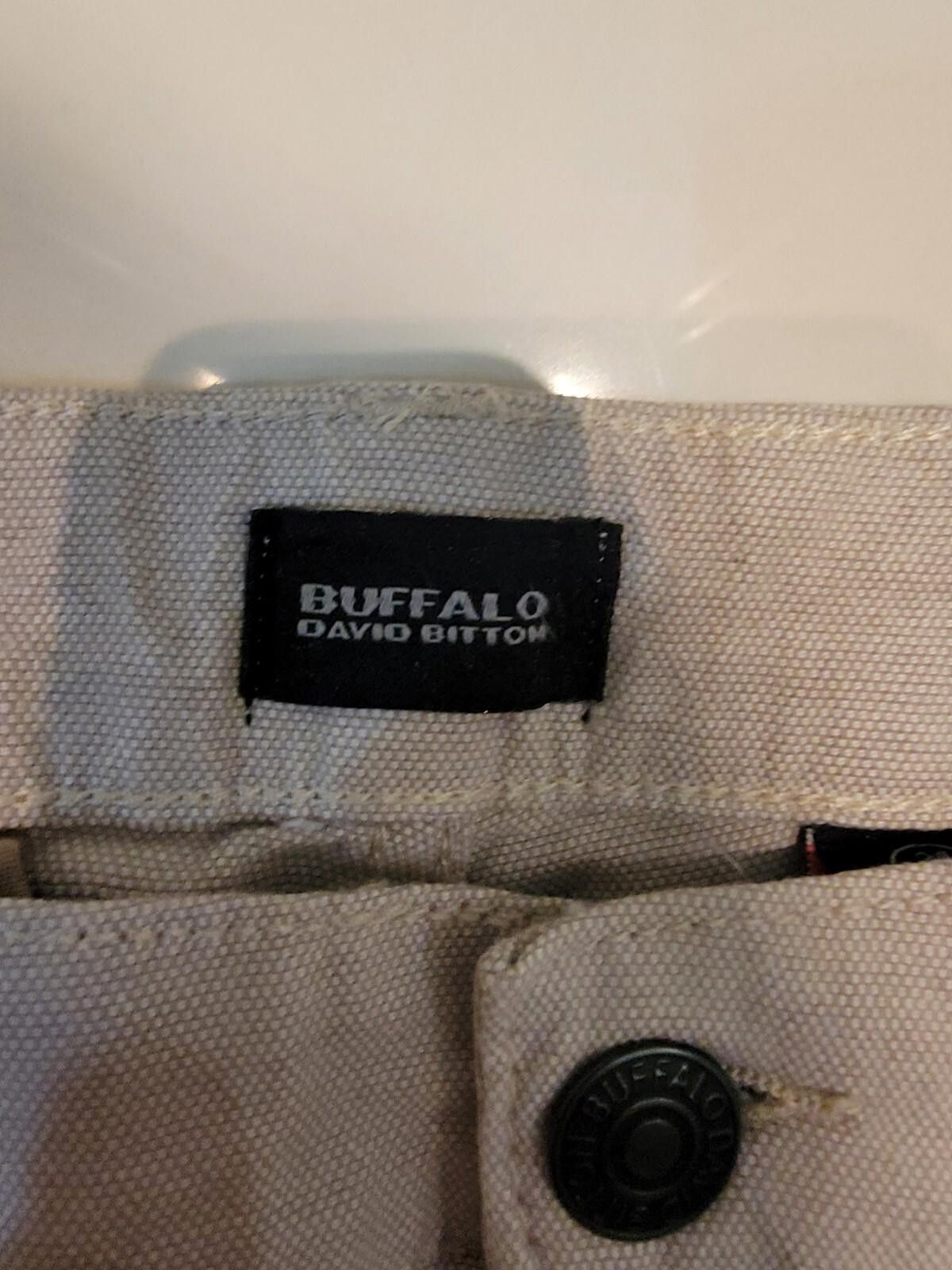Other Buffalo David Bitton Pants Mens 34x34 Chino Stretch Beige Size US 34 / EU 50 - 2 Thumbnail