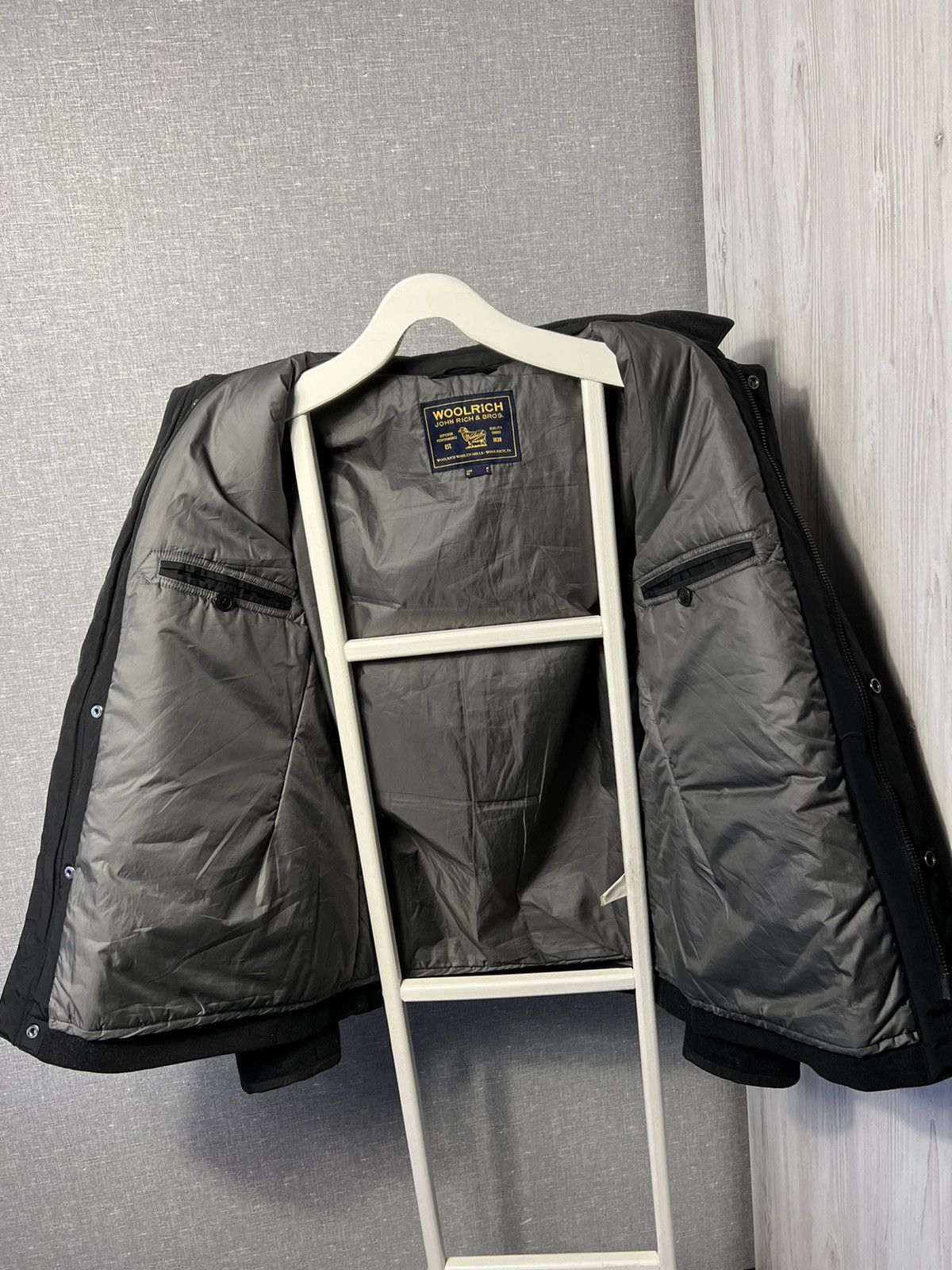 Woolrich Woolen Mills Rare Woolrich Wool + Nylon Hooded Jacket Size M Size US M / EU 48-50 / 2 - 14 Thumbnail