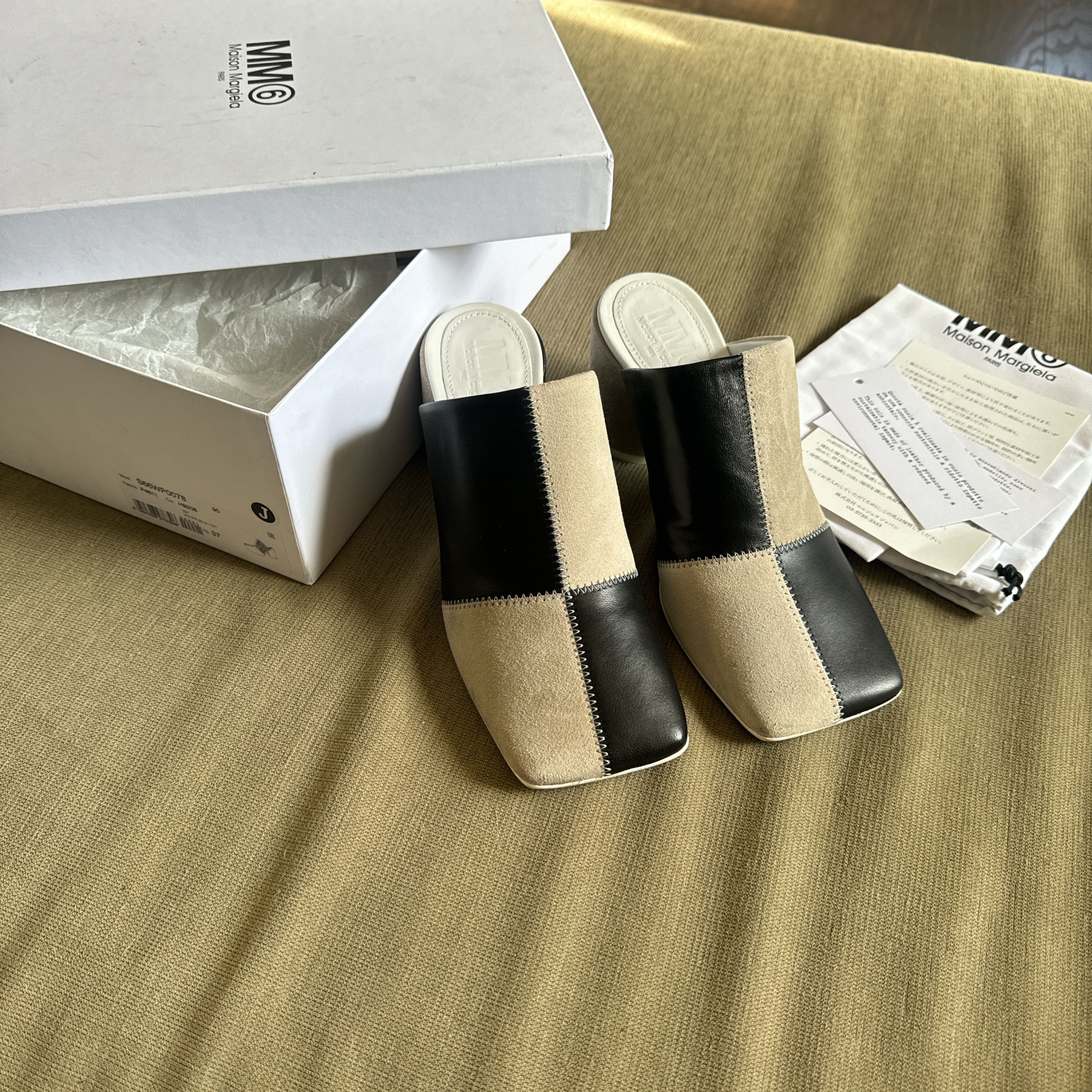 Maison Margiela MM6 Leather Heels Size US 7 / IT 37 - 6 Thumbnail