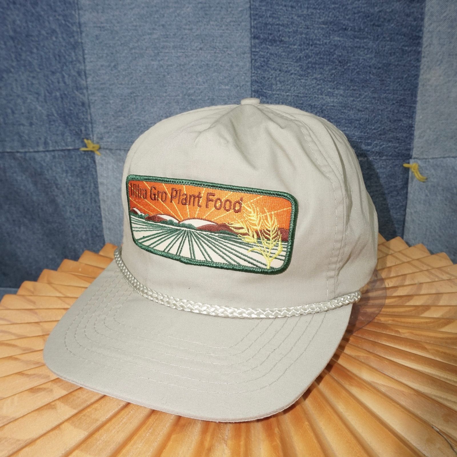 Vintage OSFA - Vintage Y2K ultra GRO plant food embroider patch hat Size ONE SIZE - 2 Thumbnail