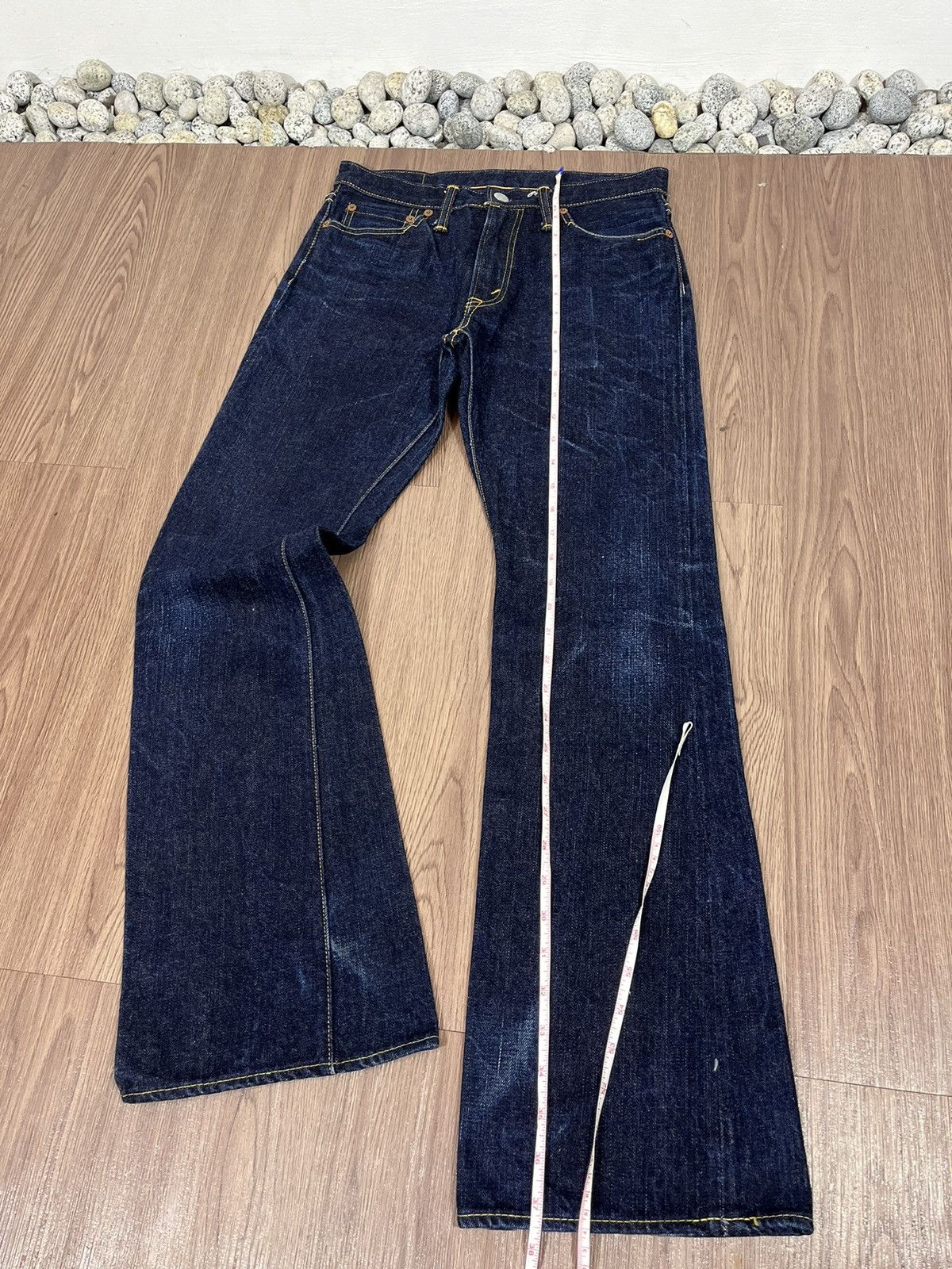The Flat Head The Flat Head 3007 Flare Denim Size US 29 - 17 Thumbnail
