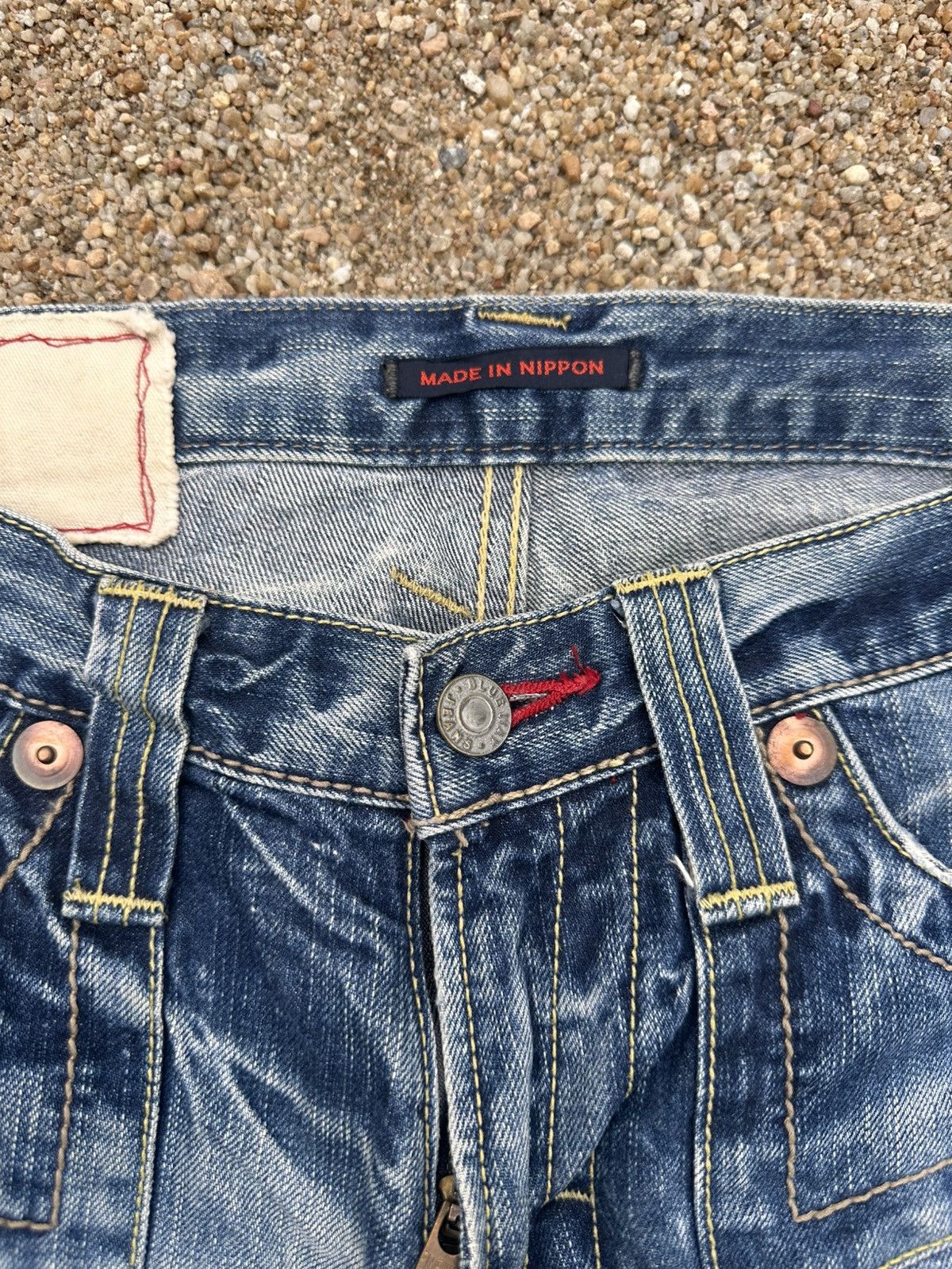 If Six Was Nine Vintage Blue way boot cut Size US 33 - 5 Thumbnail