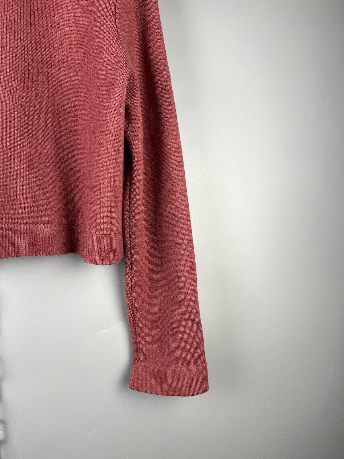 Sezane Sezane Womens Merino Wool Cropped Blazer Jacket Size XS / US 0-2 / IT 36-38 - 15 Thumbnail