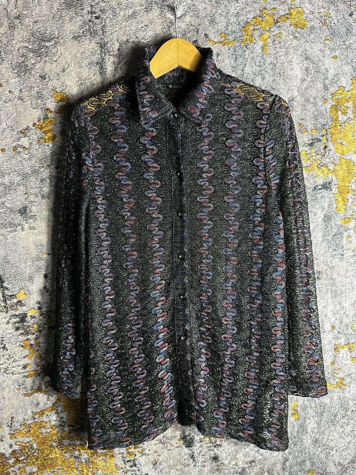 Hysteric Glamour HYSTERIC I6W9 LGB STYLE TRANSPARENT LIKE A SNAKE SHIRT Size US M / EU 48-50 / 2 - 1 Thumbnail