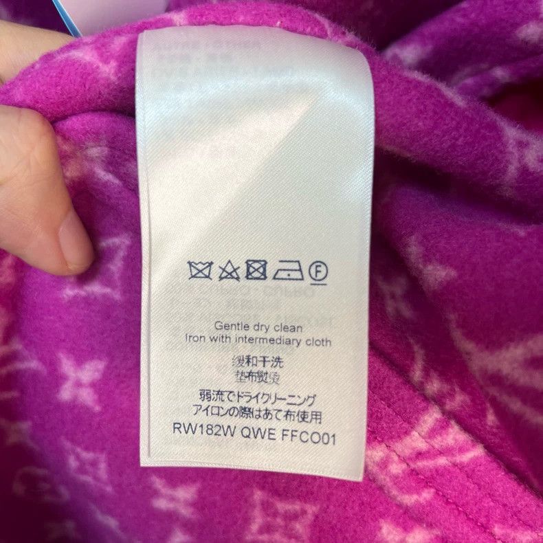 Louis Vuitton Louis Vuitton purple-pink leather buttons printed inside Size XS / US 0-2 / IT 36-38 - 4 Thumbnail