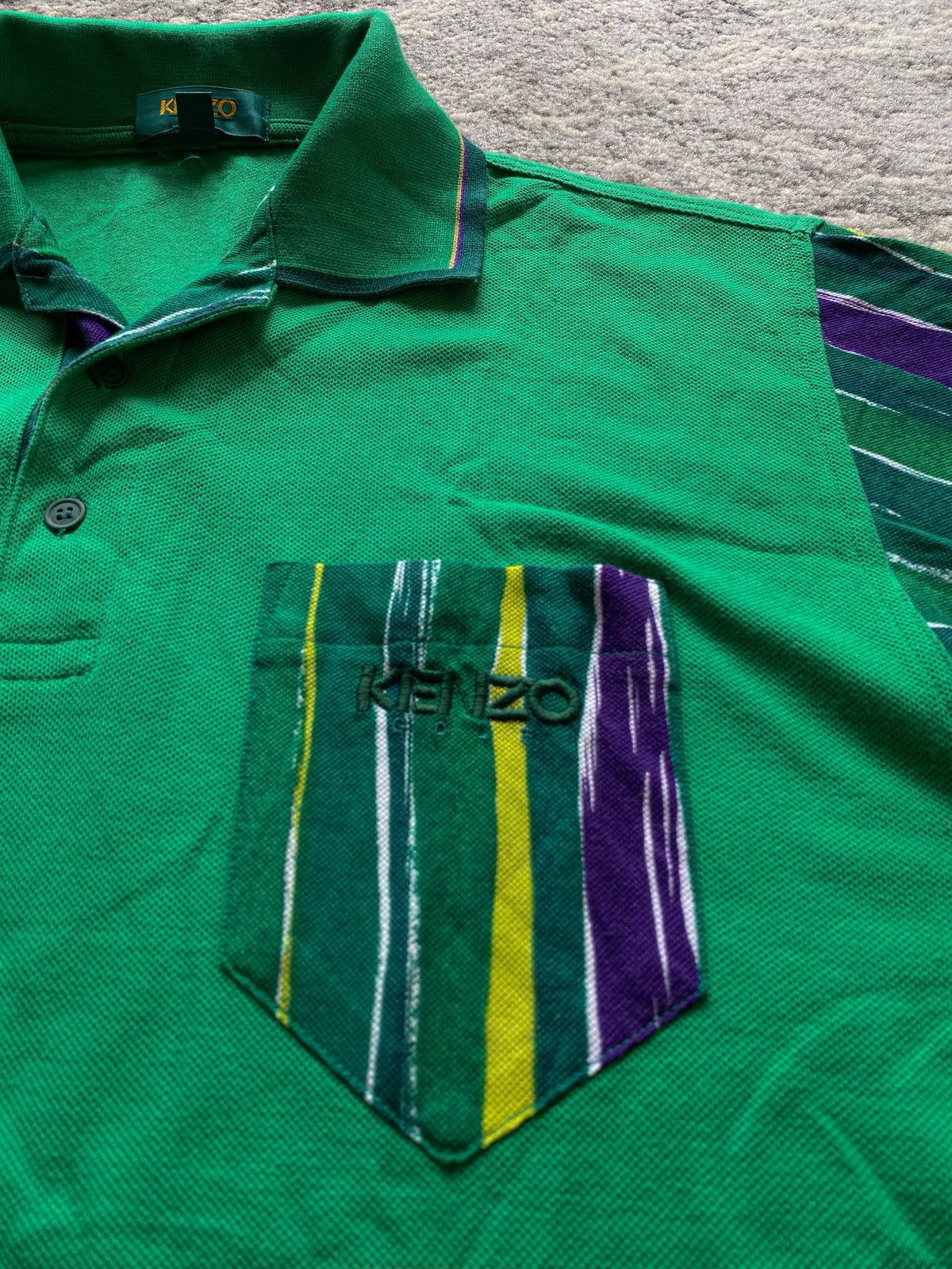 Kenzo Vtg Kenzo Polo Golf Size US L / EU 52-54 / 3 - 3 Thumbnail
