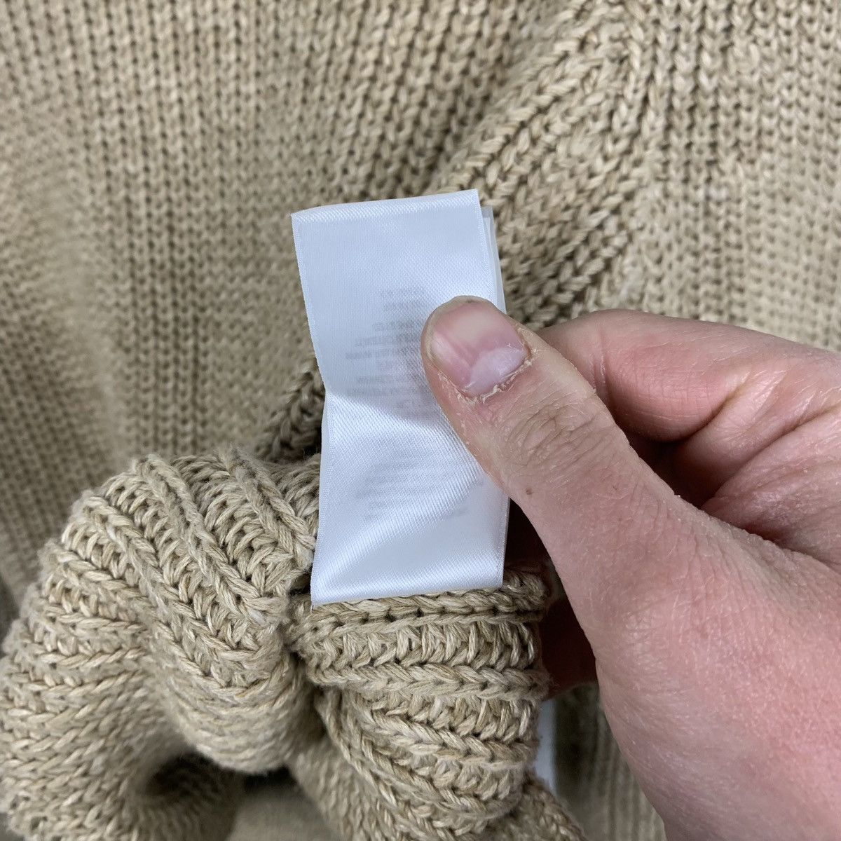 Polo Ralph Lauren Designer Polo Ralph Lauren Knit Sweater Raglan Size XS Beige Size XS / US 0-2 / IT 36-38 - 12 Thumbnail