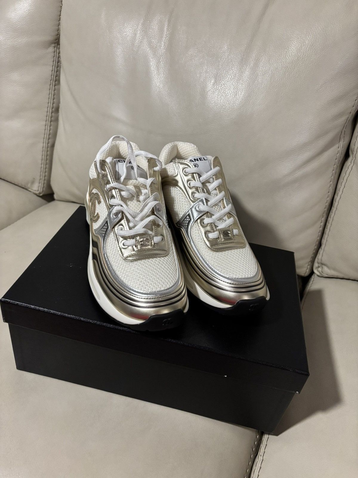 Chanel Chanel Sneakers Size US 11 / IT 41 - 6 Thumbnail