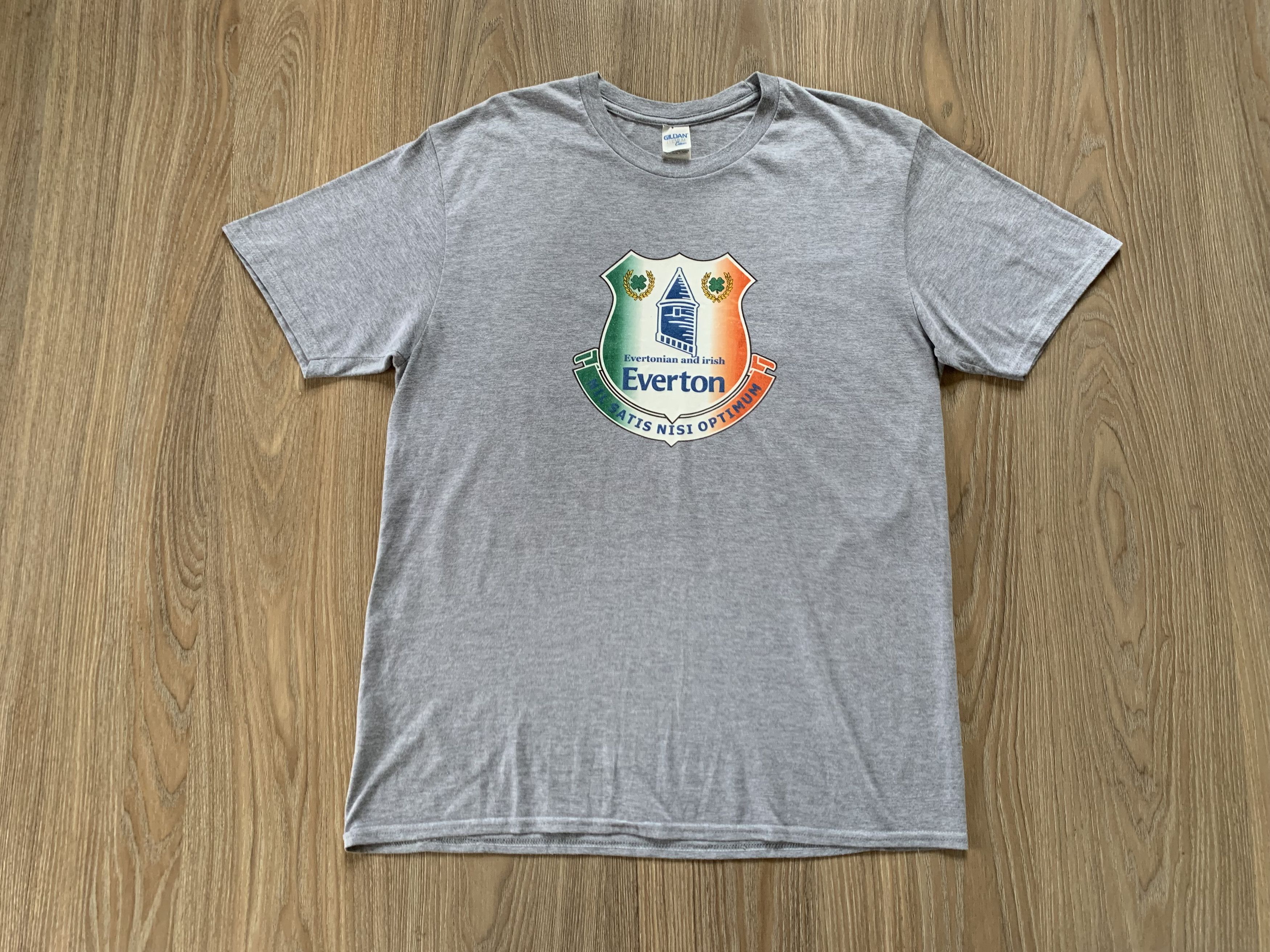Vintage Vintage Gildan Everton Fans Cotton T-Shirt Size US L / EU 52-54 / 3 - 3 Thumbnail