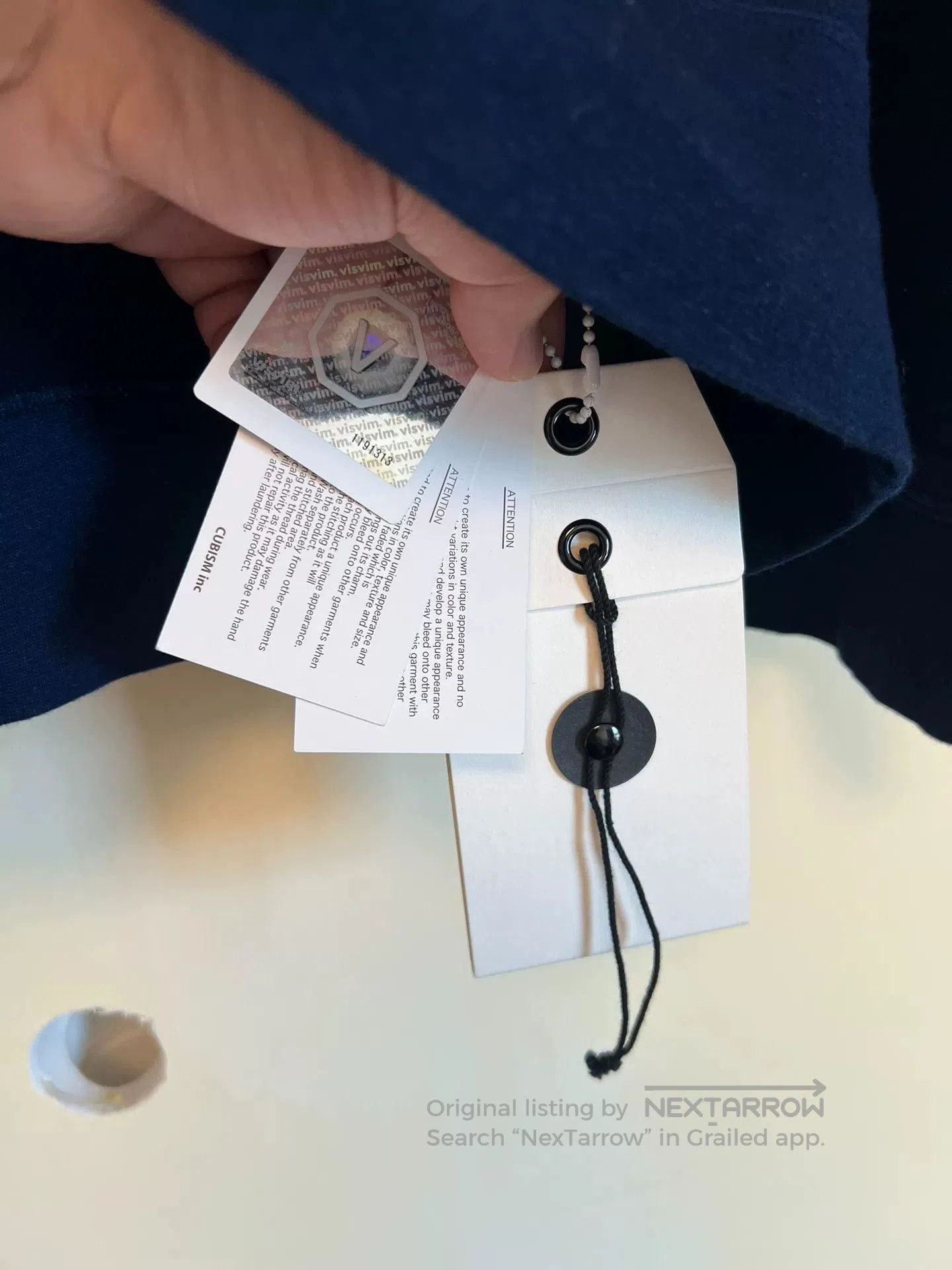 Visvim Visvim 20ss Jumbo Hoodie in Indigo. Size US S / EU 44-46 / 1 - 4 Thumbnail