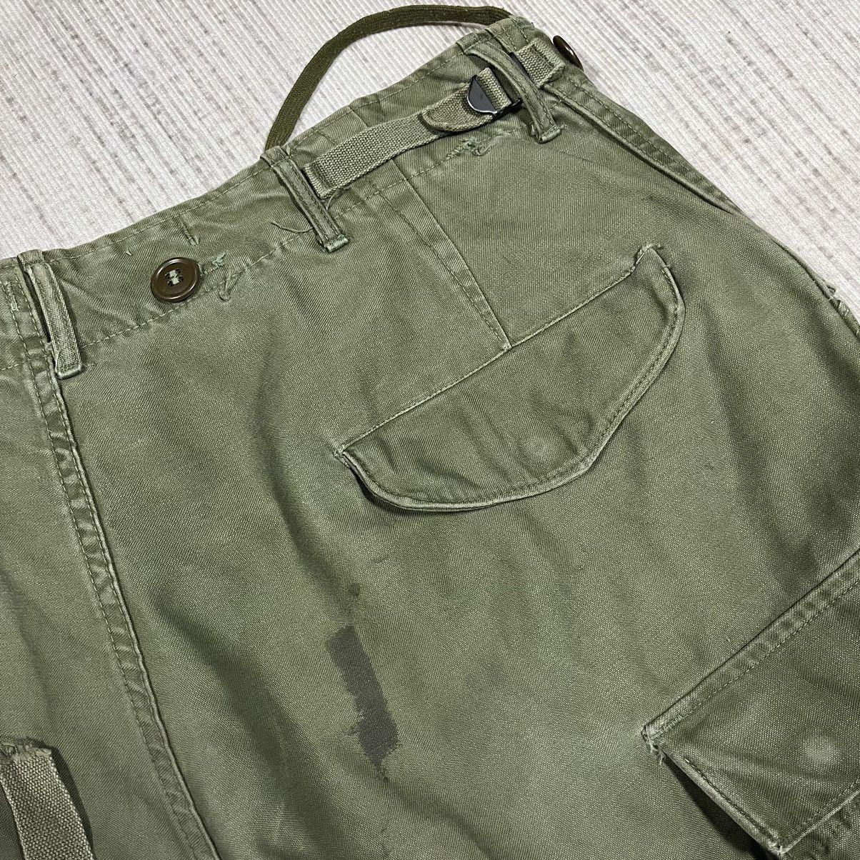 Vintage OG 50s U.S Army Fulton Trouser M-1951 Size US 35 - 11 Thumbnail