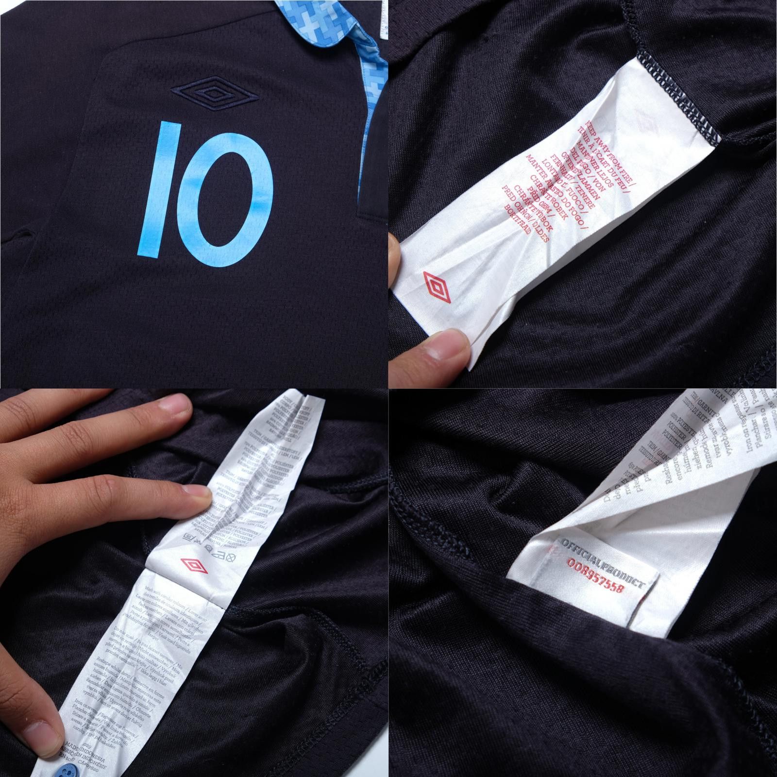 Umbro 2011/12 England Away Shirt Umbro Rooney (XL) Size US XL / EU 56 / 4 - 6 Thumbnail