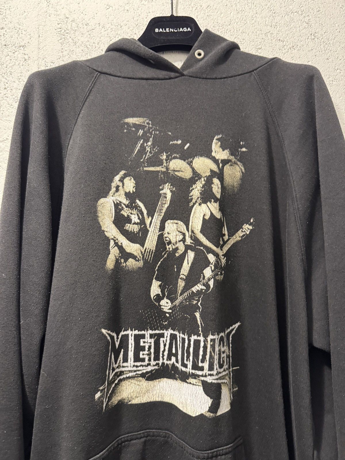 Metallica *RARE* VINTAGE METALLICA HOODIE 00s 90s BAND Size US XXL / EU 58 / 5 - 2 Thumbnail