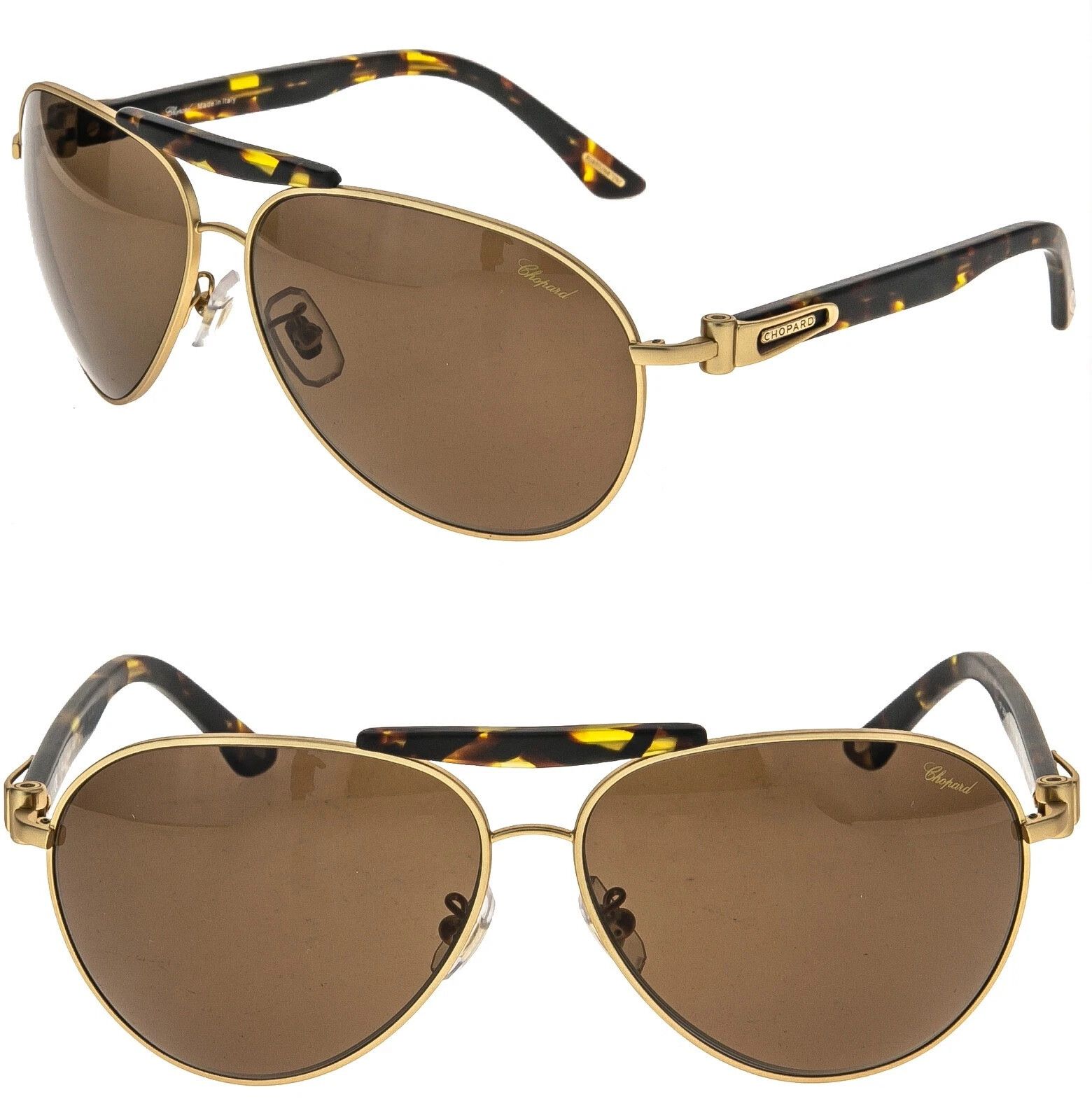 Chopard CHOPARD SCHA55S A55 SUPERFAST Aviator Unisex Sunglasses Size ONE SIZE - 1 Thumbnail