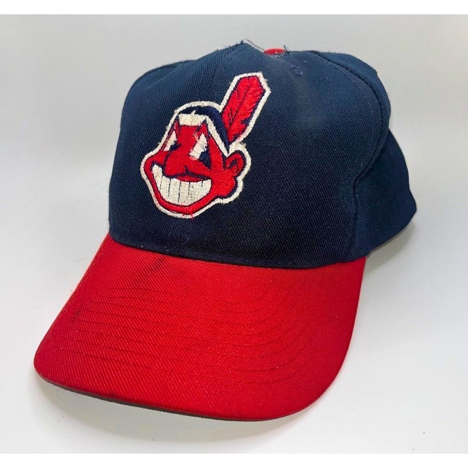 American Needle Cleveland Indians Wahoo Snapback MLB Hat American Needle Size ONE SIZE - 7 Thumbnail