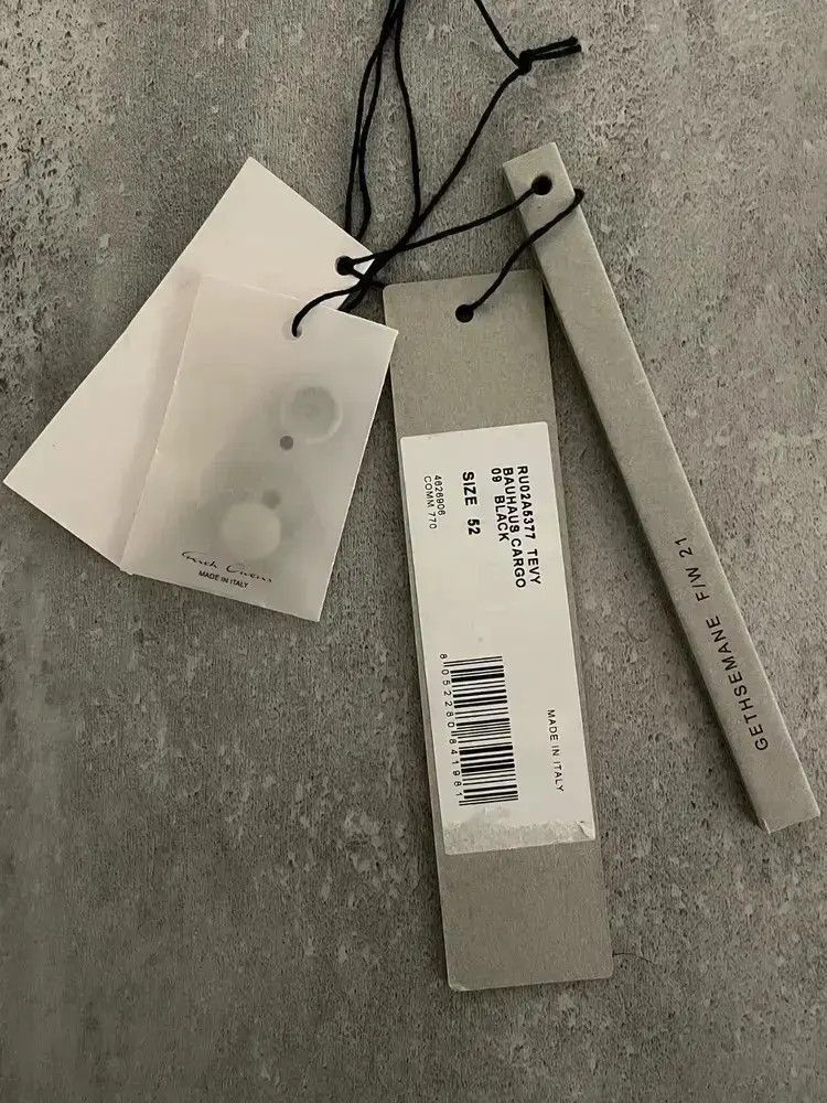 Rick Owens Sz 52 Rick Owens Multi-zip Patches Sweatpants-2507 Size US 36 / EU 52 - 4 Thumbnail