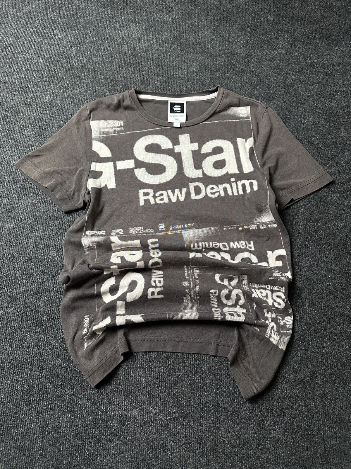 G-Star 🚨VINTAGE G STAR RAW SHORT SLEEVE T SHIRT RARE Size US L / EU 52-54 / 3 - 1 Thumbnail