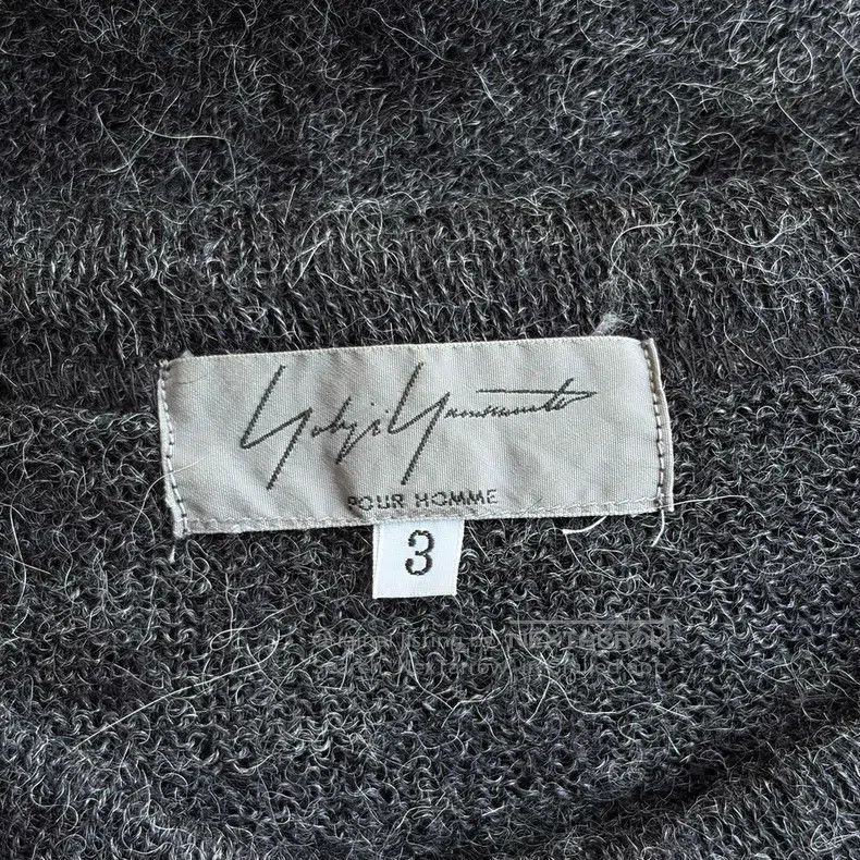 Yohji Yamamoto YOHJI YAMAMOTO Alpaca Wool Destroyed Sweater Size US L / EU 52-54 / 3 - 6 Thumbnail