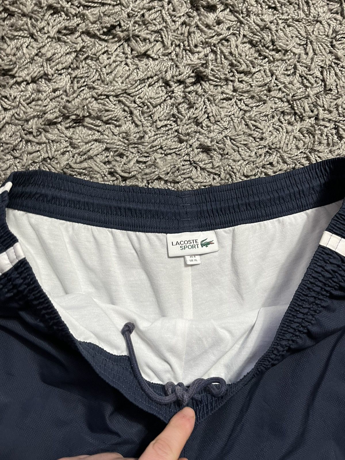 Lacoste LACOSTE SPORT COLORBLOCK PANELS NYLON SHORTS Size US 35 - 3 Thumbnail