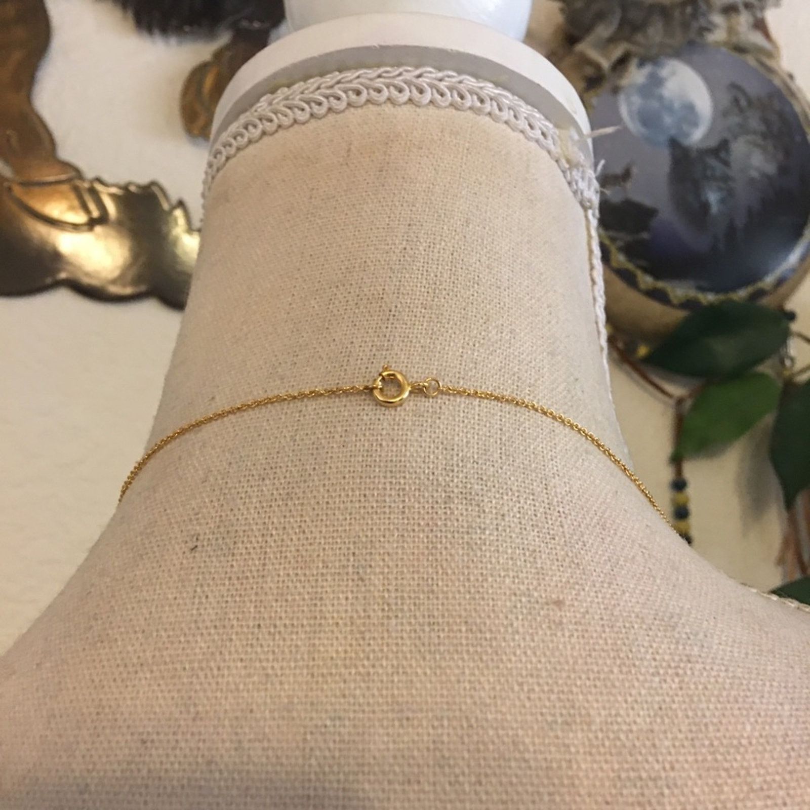 Vintage Vintage 80s pink enamel hat pendant on chain Size ONE SIZE - 5 Thumbnail