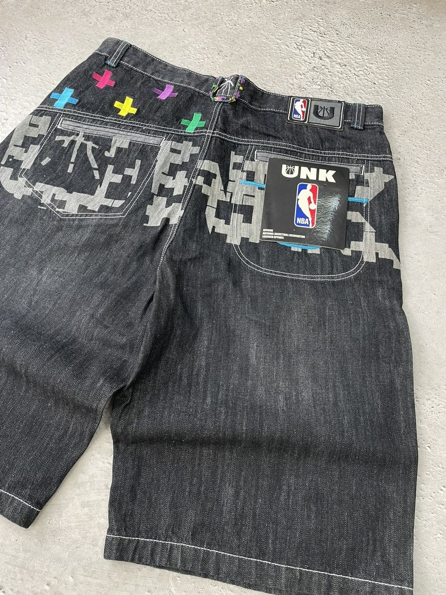 NBA Wide Leg NBA junk SK8 rap shorts Size US 38 / EU 54 - 10 Thumbnail