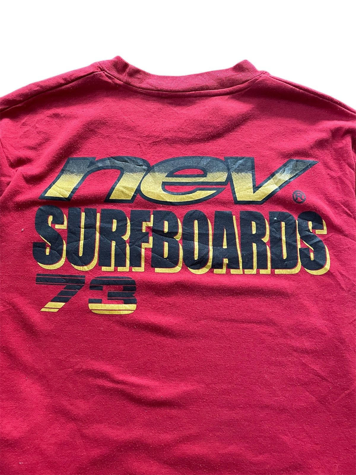 Vintage Vintage 90s Nev Surfboards Backhit Sweatshirt Size US M / EU 48-50 / 2 - 3 Thumbnail