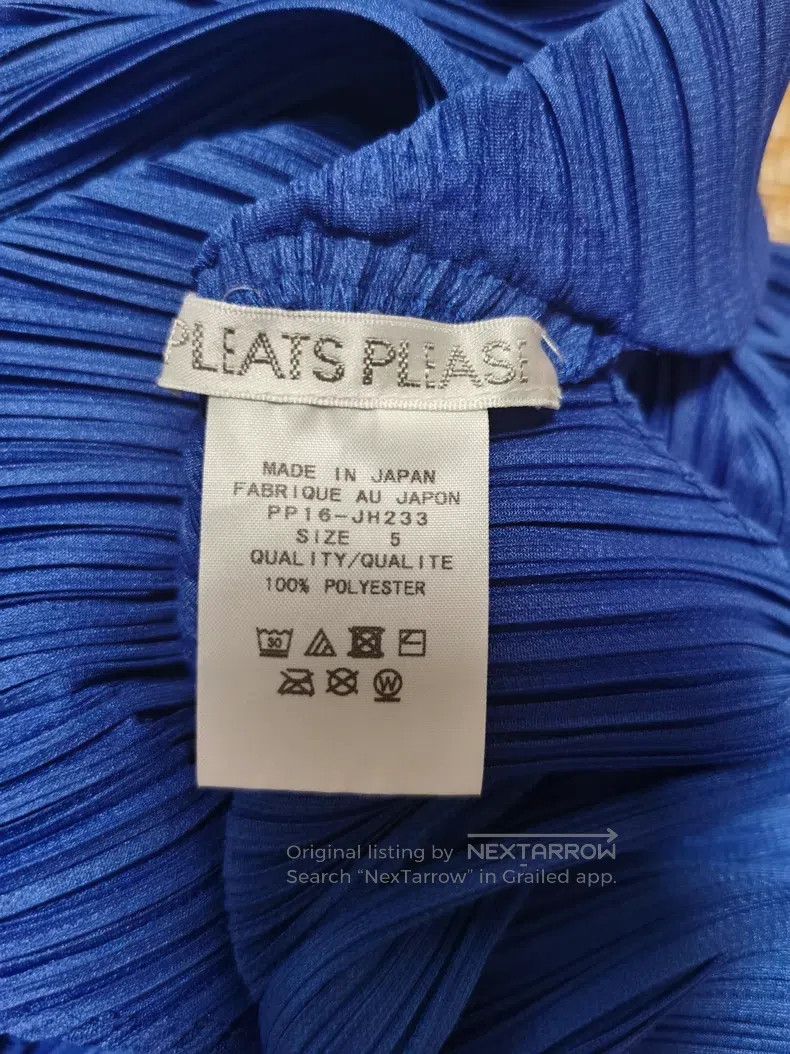 Issey Miyake Issey Miyake Royal Blue Horizontal Striped Dress Size XXL / US 16-18 / IT 52-54 - 5 Thumbnail
