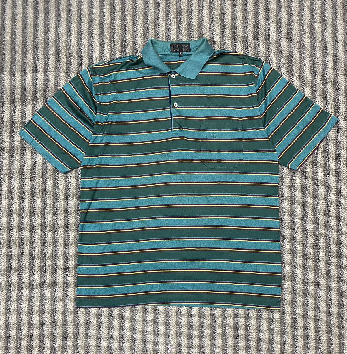 Alfred Dunhill Dunhill polo 👕 shirt Size US L / EU 52-54 / 3 - 1 Thumbnail