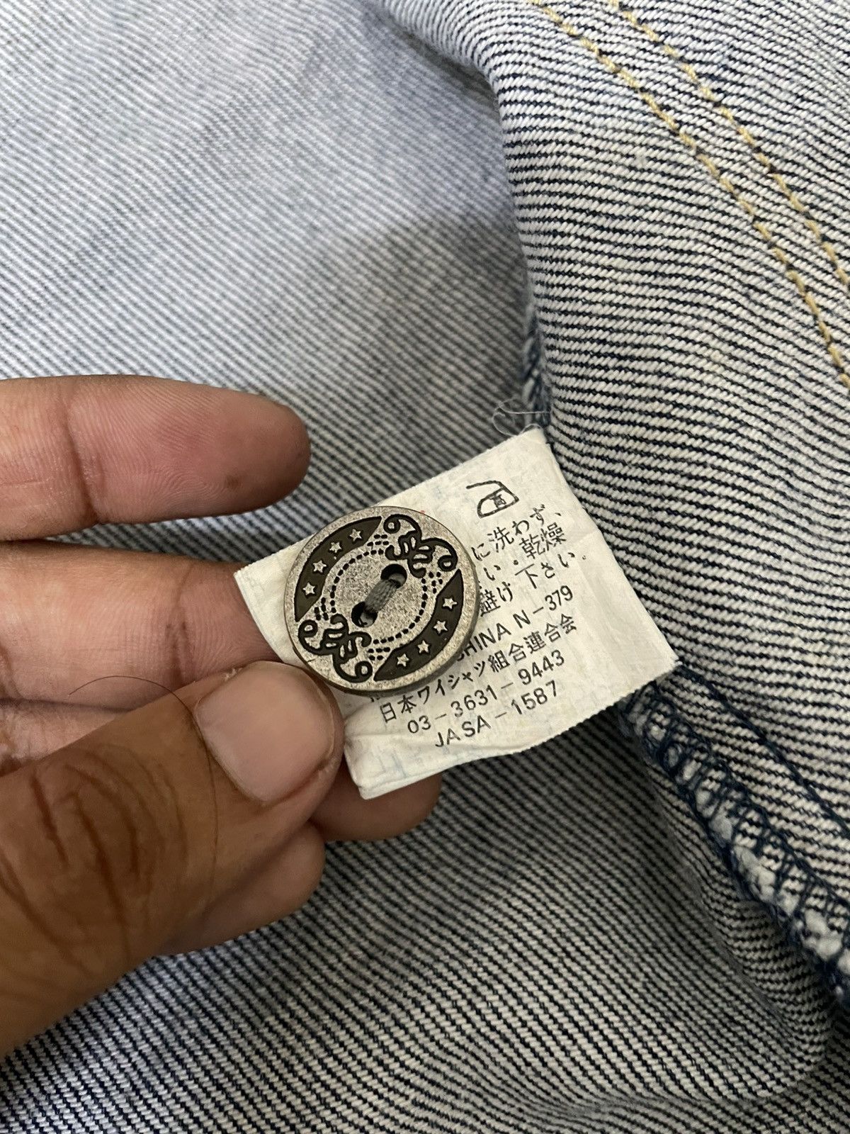 Japanese Brand × Vintage Vintage Vis By Denim Chore Jacket Size US S / EU 44-46 / 1 - 7 Thumbnail