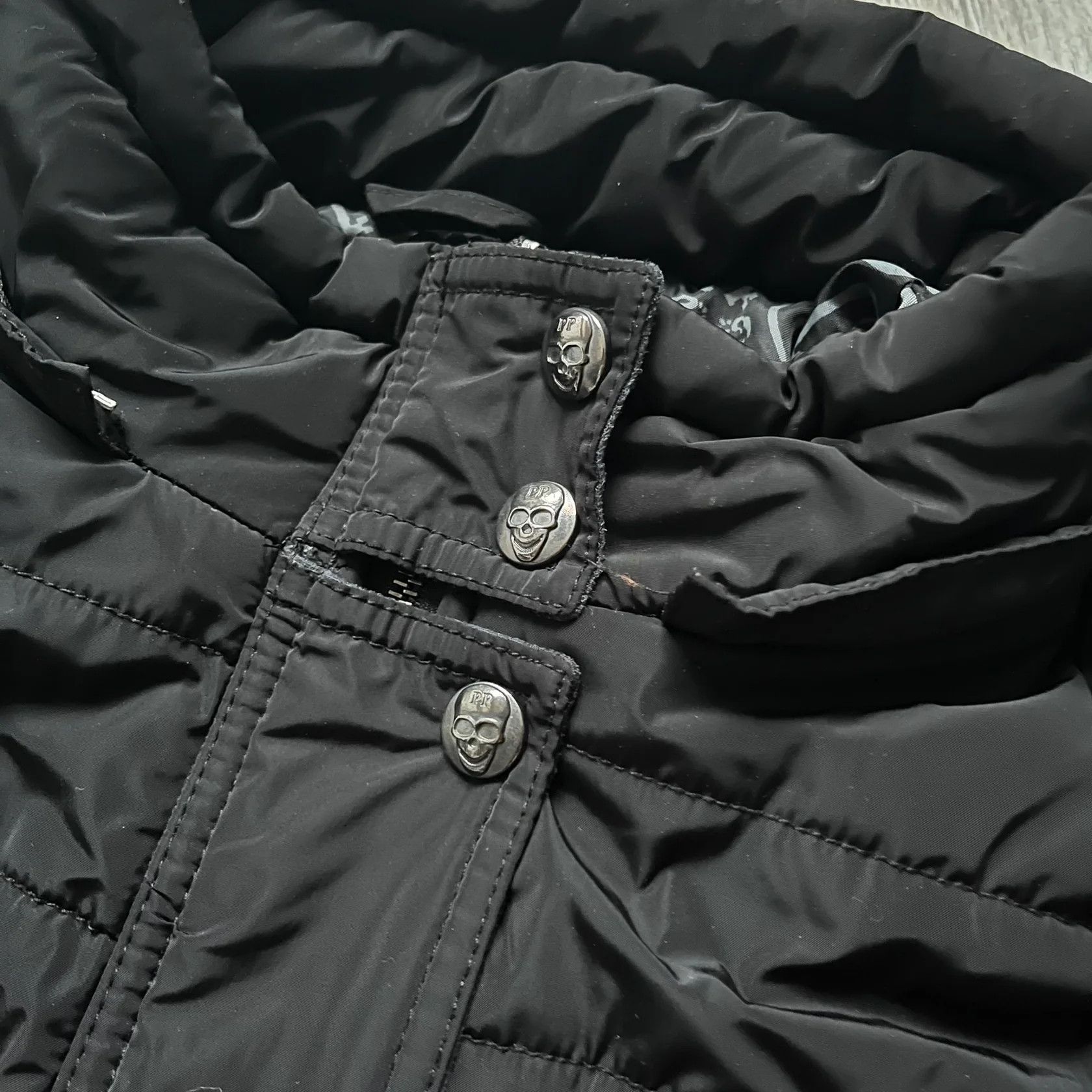 Philipp Plein Philipp Plein 2010's No Hood Puffer Jacket Size XL / US 12-14 / IT 48-50 - 5 Thumbnail