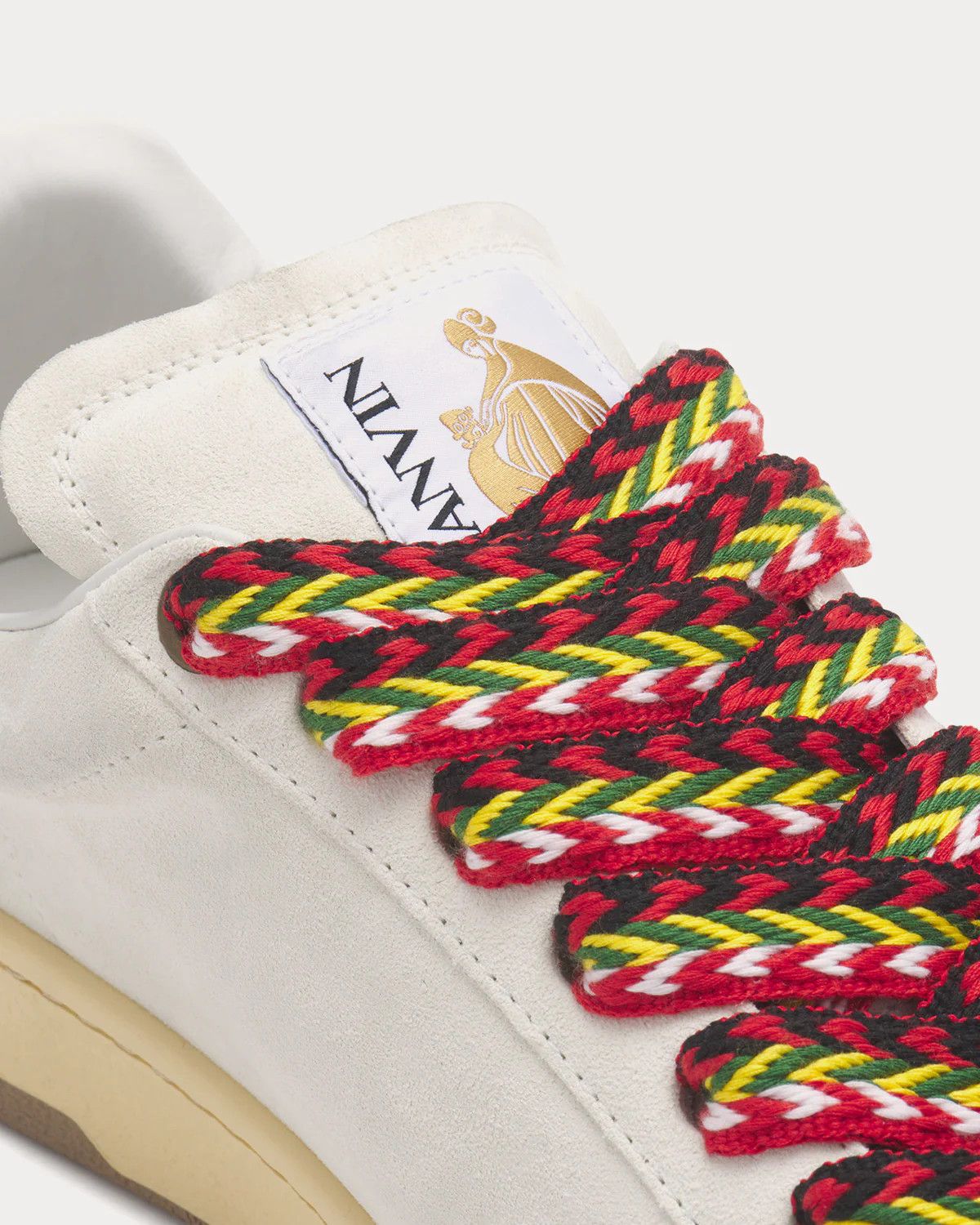 Lanvin oc11z0526 Lite Curb Sneakers in White Size US 7.5 / EU 40-41 - 5 Thumbnail