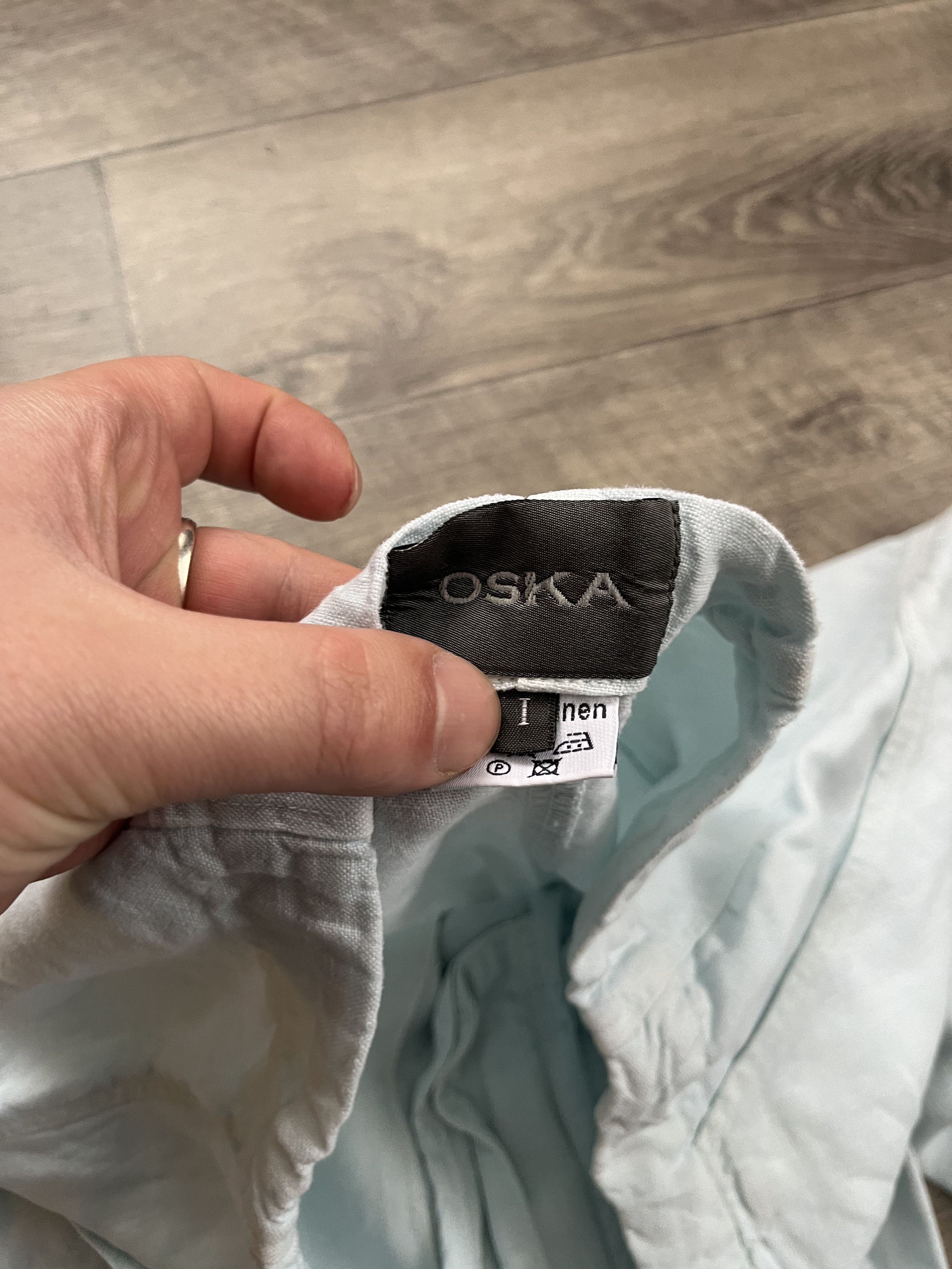 OSKA Oska Lagenlook Linen Balloon Pants Boxy Shirt Jacket S-M Size 30" / US 8 / IT 44 - 18 Thumbnail