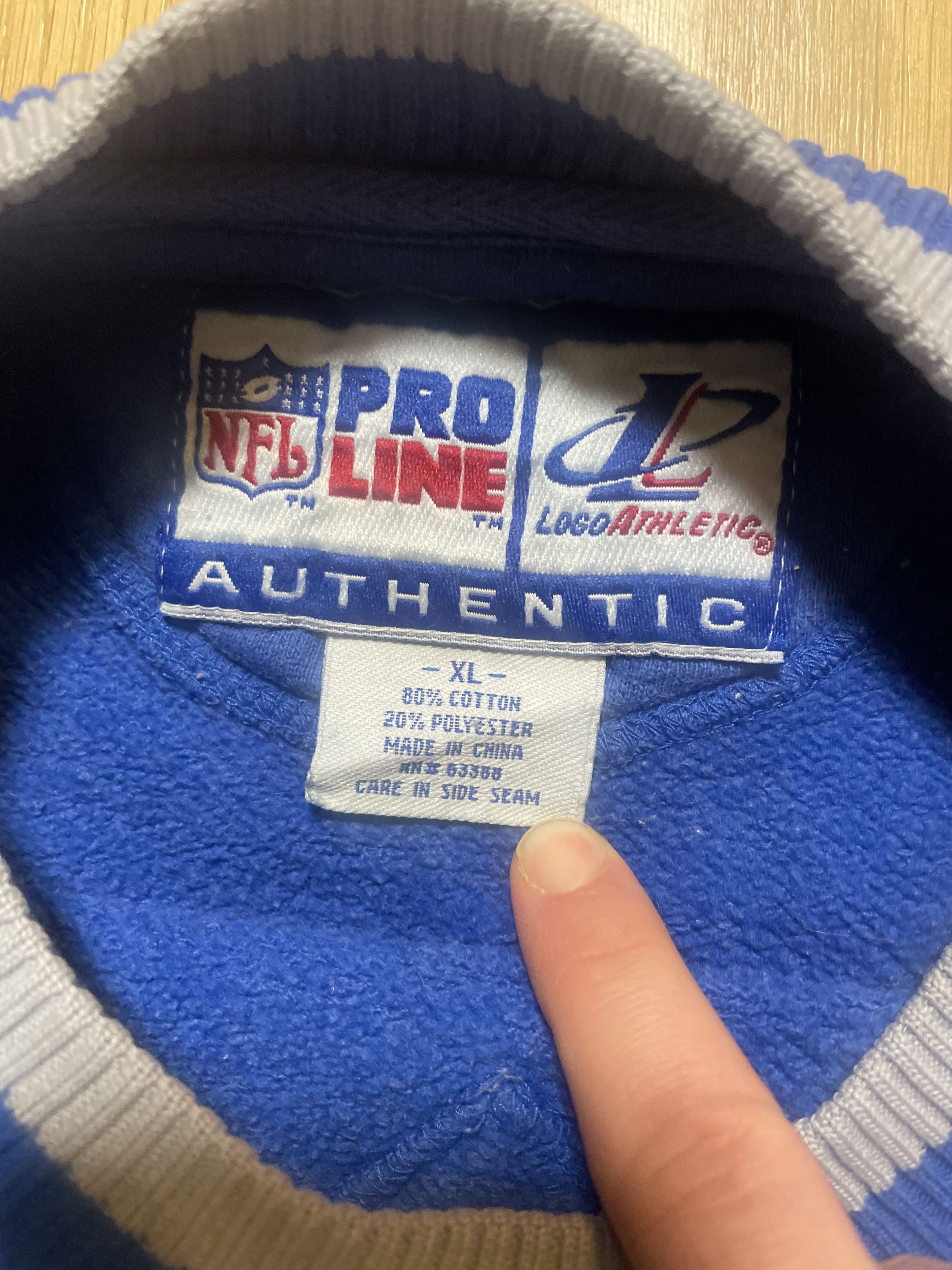 Logo Athletic Vintage Detroit Lions NFL Sweatshirt Size US XL / EU 56 / 4 - 4 Thumbnail