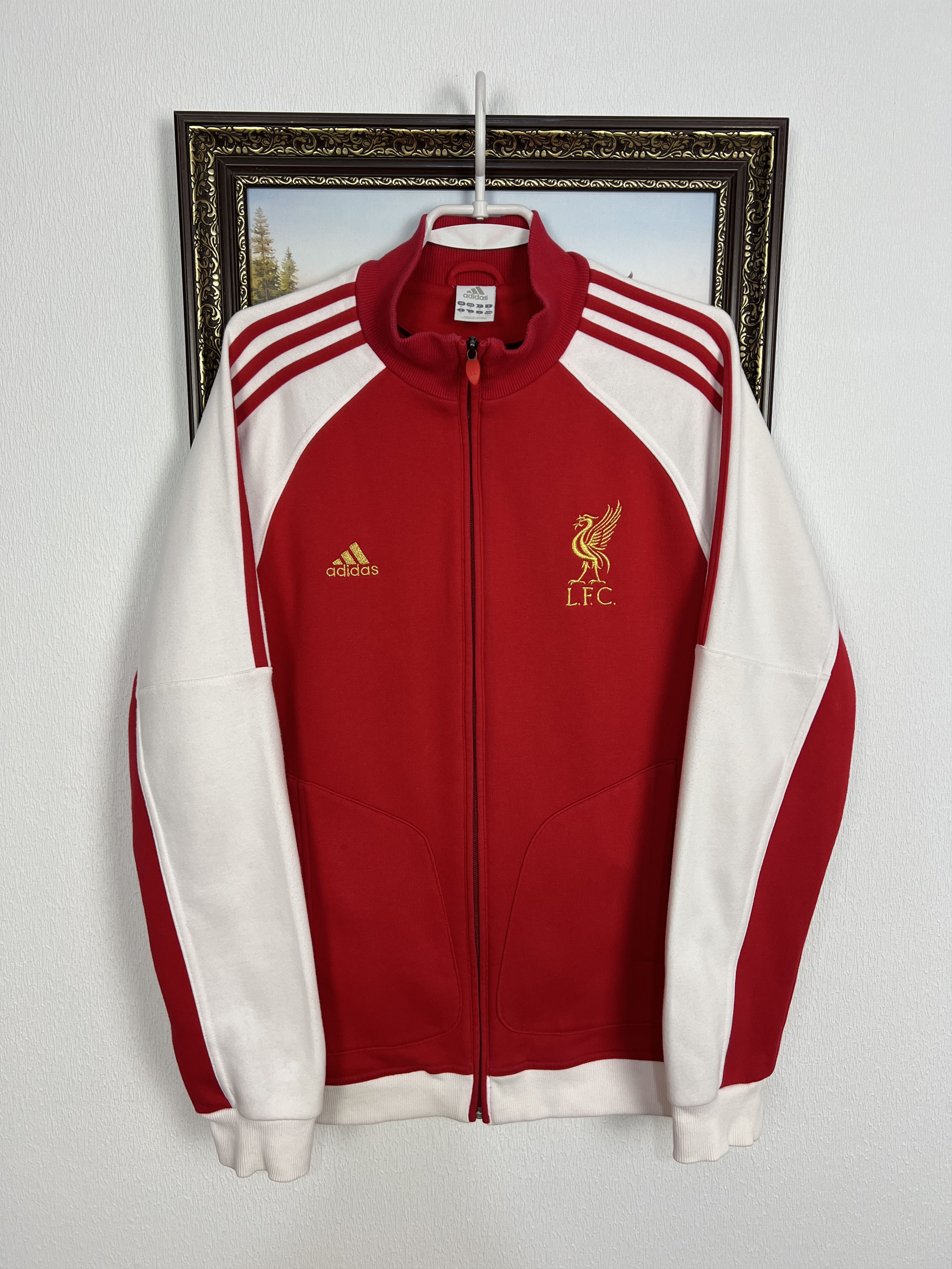 Adidas Vintage Liverpool Football Jacket Soccer Track Top Zip Size US M / EU 48-50 / 2 - 1 Thumbnail
