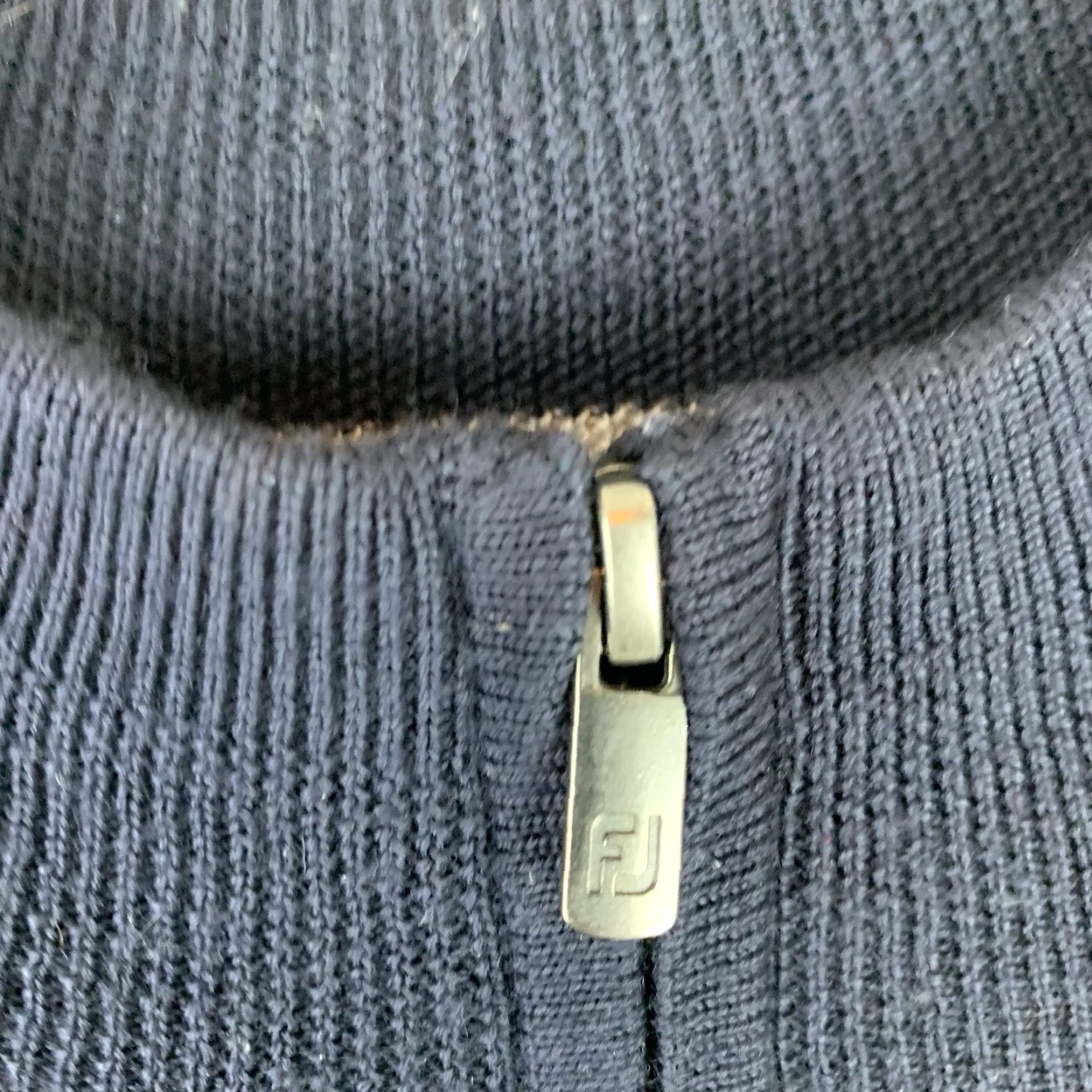 Footjoy FootJoy Sweater 1/4 Zip Mens M Navy Wool Knit Pullover Golf Preppy Business Casual Work Shirts? Size US M / EU 48-50 / 2 - 4 Thumbnail