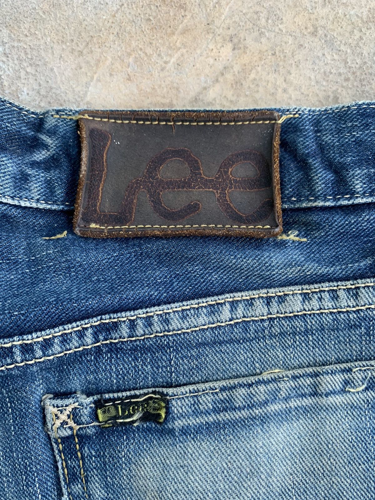 Lee Vintage Lee Raiders Selvedge Rusty Distressed Denim Size US 32 / EU 48 - 9 Thumbnail