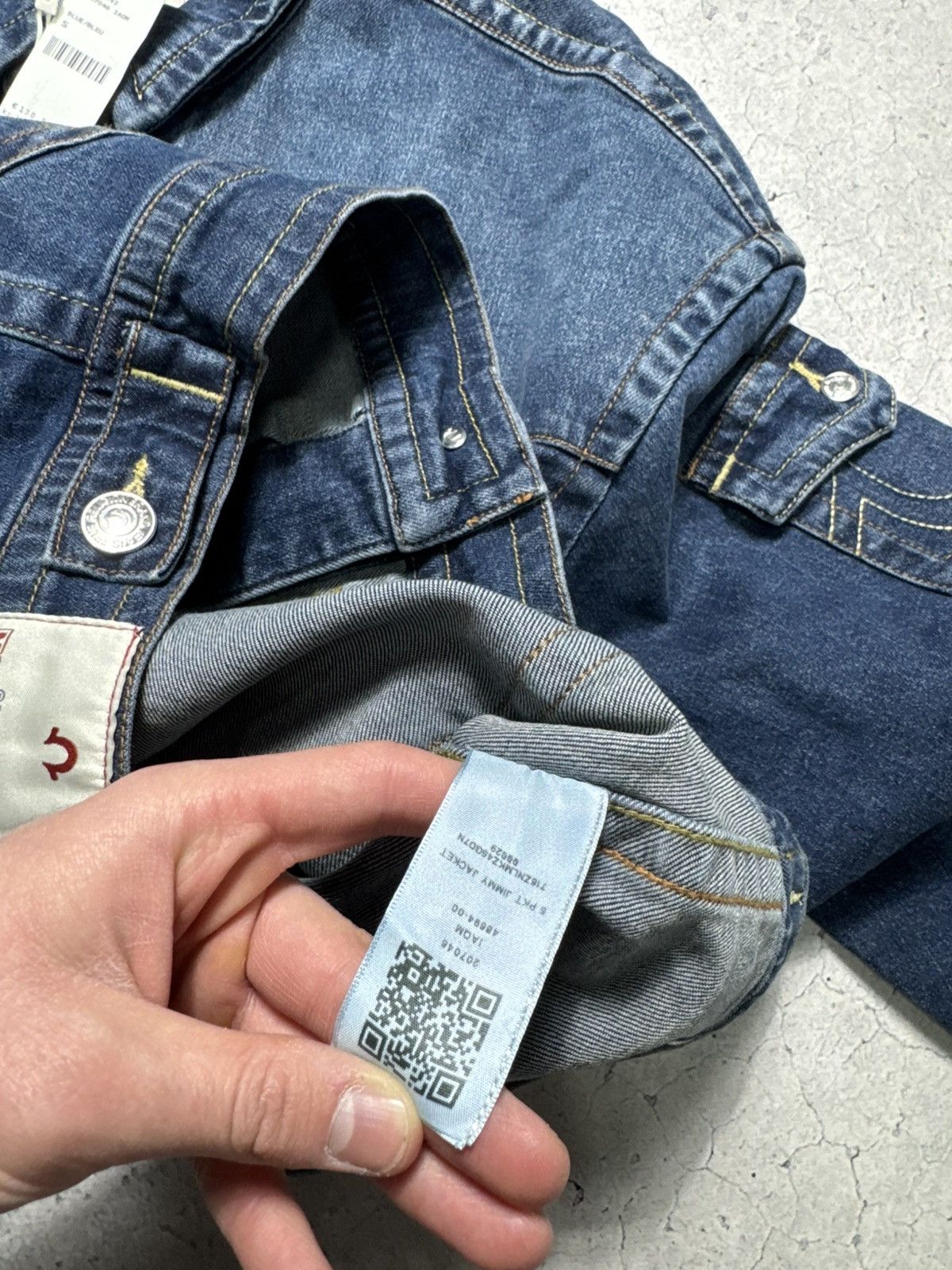 True Religion True Religion New Vintage Denim Jacket Size S Multi Logo Size US S / EU 44-46 / 1 - 11 Thumbnail