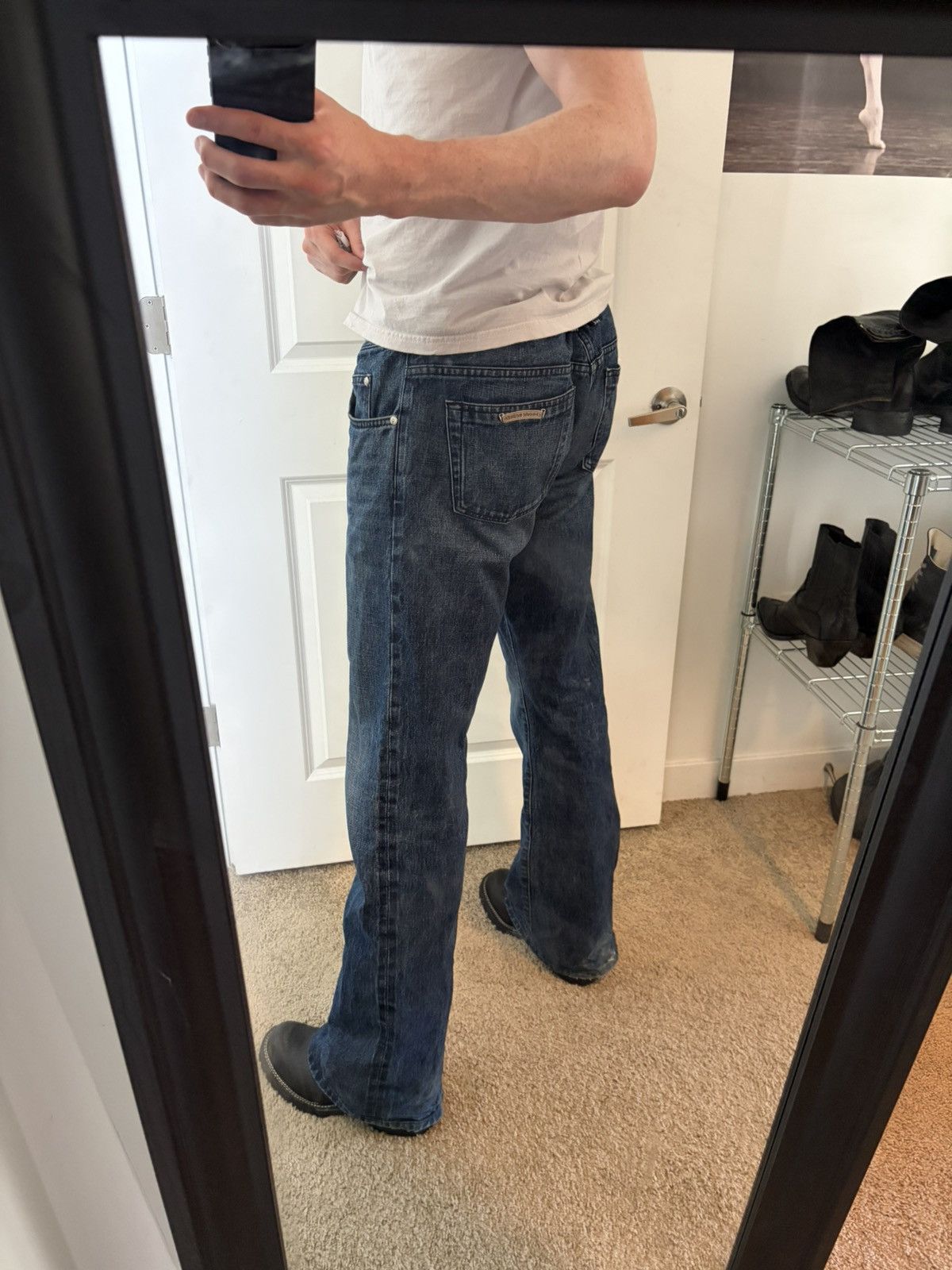 Chrome Hearts Chrome Hearts Jeans RS Denim Flared Size US 38 / EU 54 - 20 Thumbnail