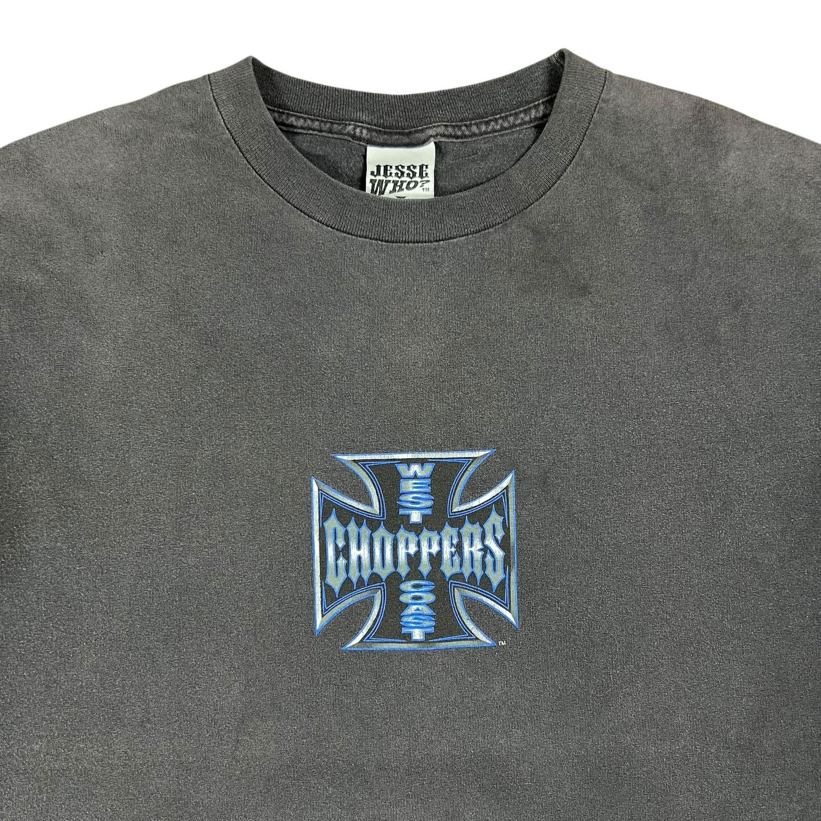 Vintage × West Coast Choppers Vintage Y2K West Coast Choppers Jesse James faded biker tee Size US XL / EU 56 / 4 - 2 Thumbnail