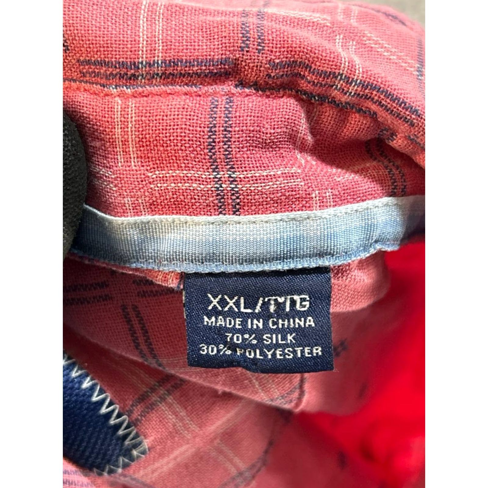 Tommy Bahama Tommy Bahama Shirt Mens XXL Pink Windowpane Check Silk Logo Button-Up Short Sleeve Casual Travel Size US XXL / EU 58 / 5 - 5 Thumbnail