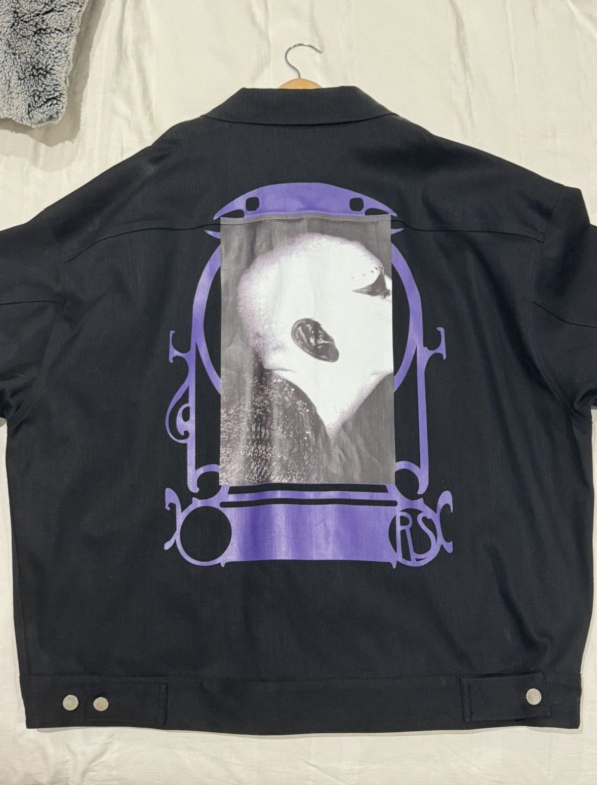 Raf Simons Raf Simons bold head denim jacket Size US M / EU 48-50 / 2 - 6 Thumbnail