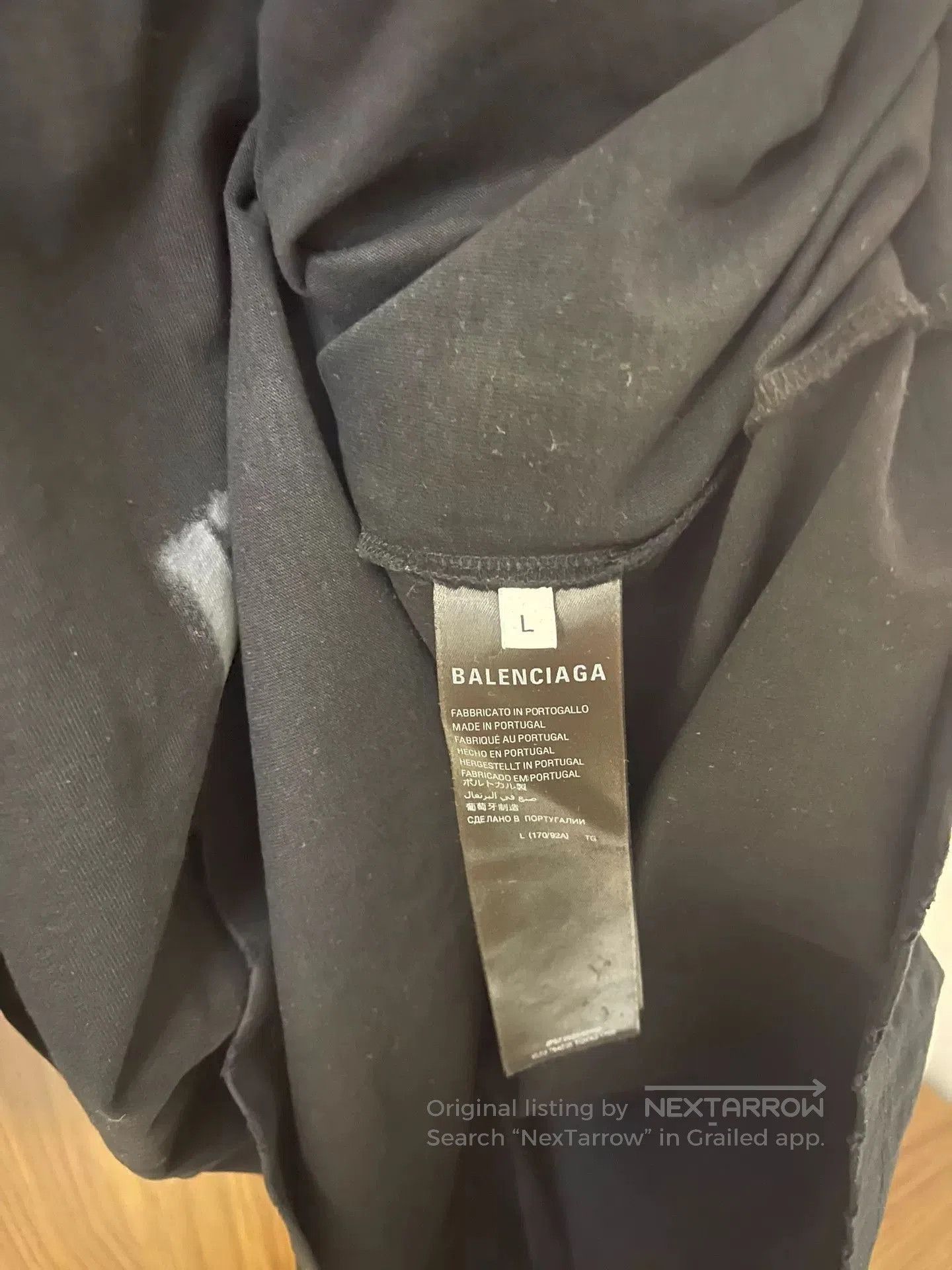 Balenciaga Balenciaga Short Sleeve T. Size US S / EU 44-46 / 1 - 4 Thumbnail